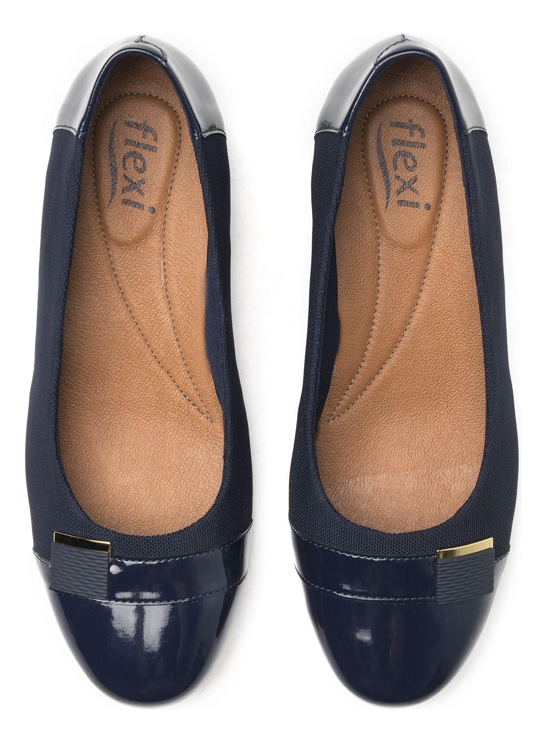 Zapato Mujer Stephie 127004 Azul Marino Flexi-4