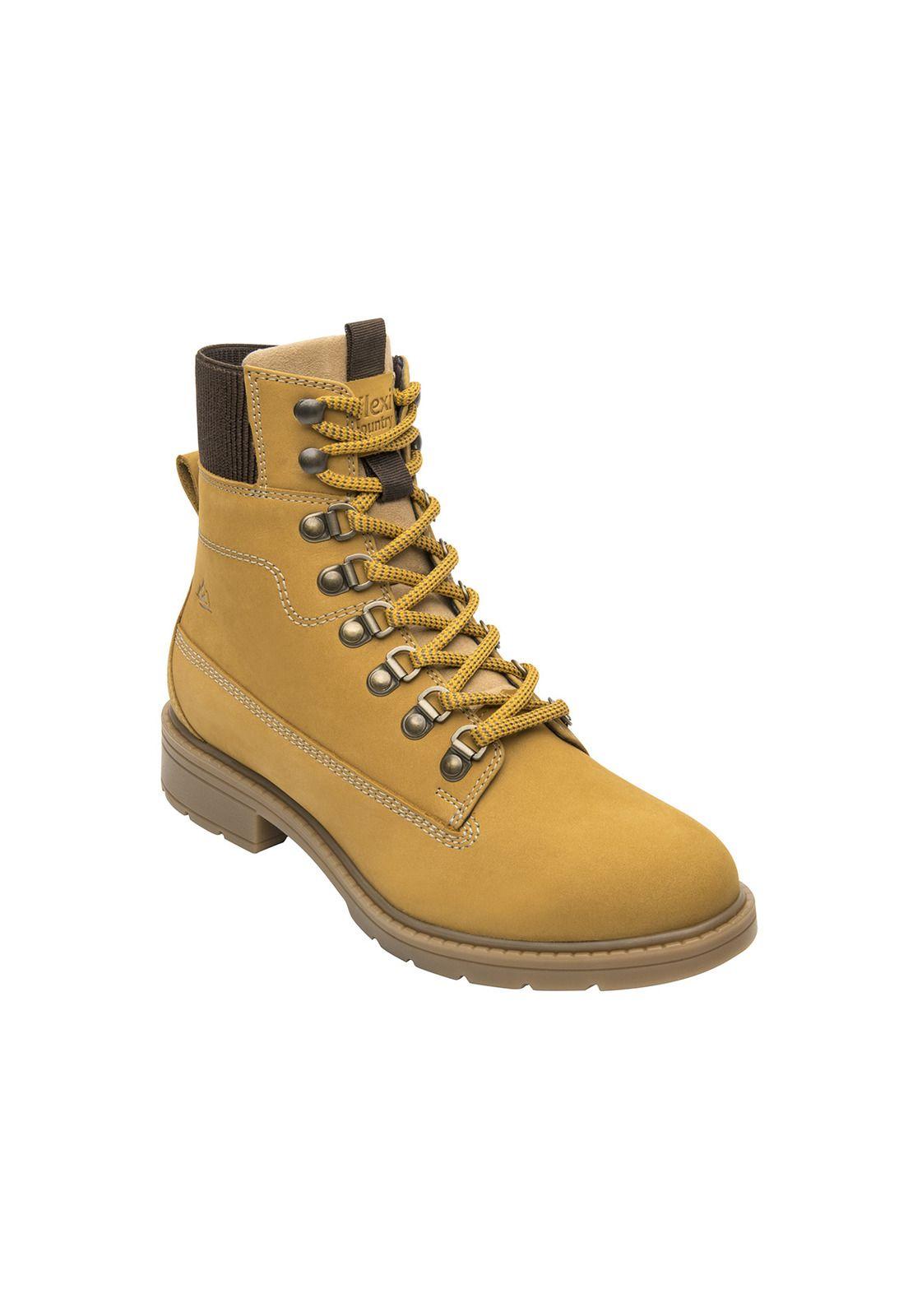 Botin Flexi Mujer Klein Trigo-1
