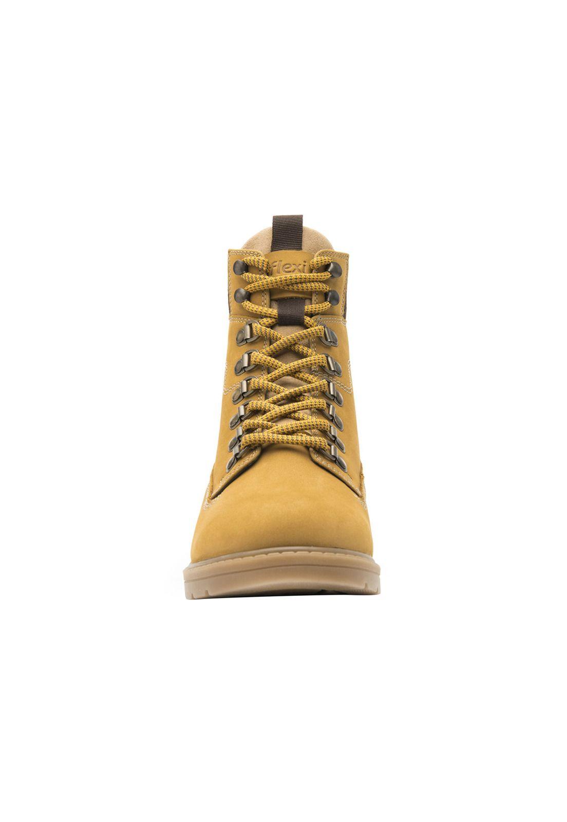 Botin Flexi Mujer Klein Trigo-3