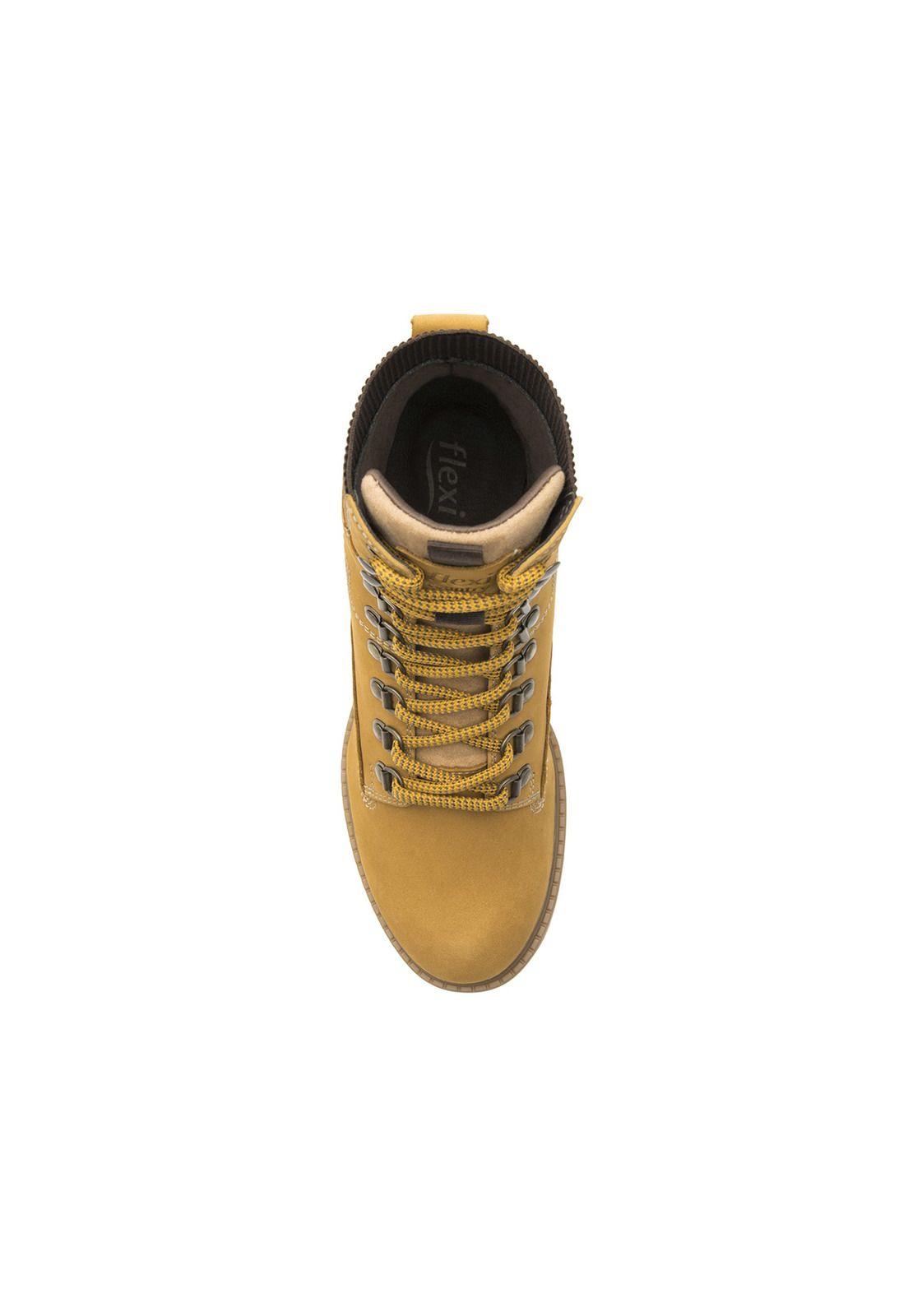 Botin Flexi Mujer Klein Trigo-5