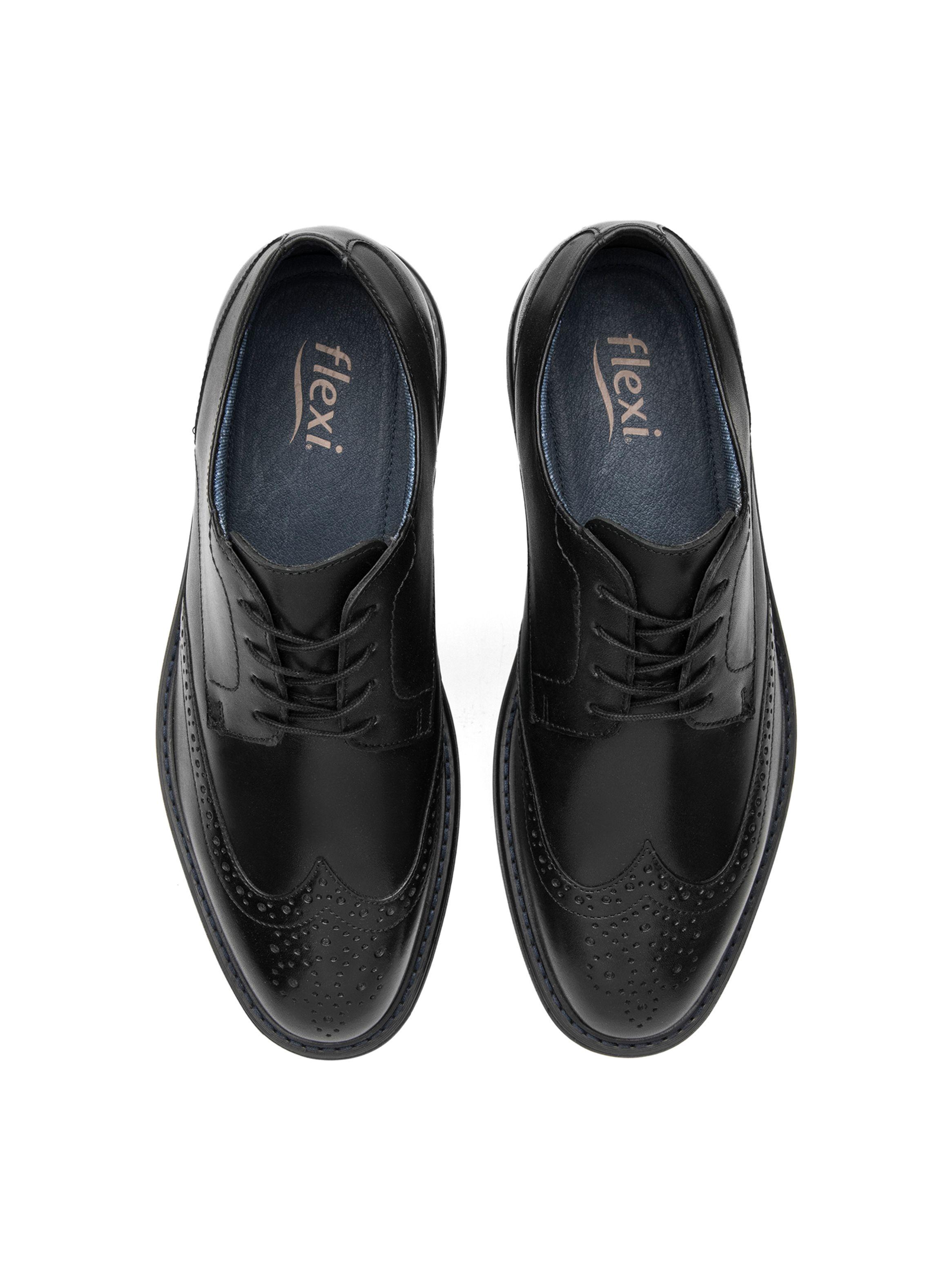 Zapato Hombre Herran 419407 Negro Flexi-5
