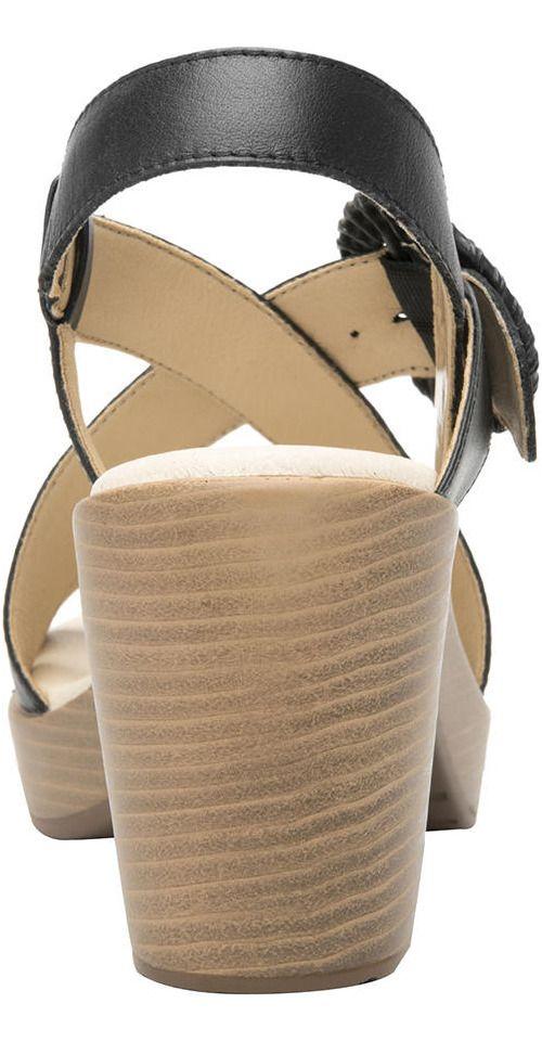 Sandalia Mujer Cuero Lory Negro Flexi-6