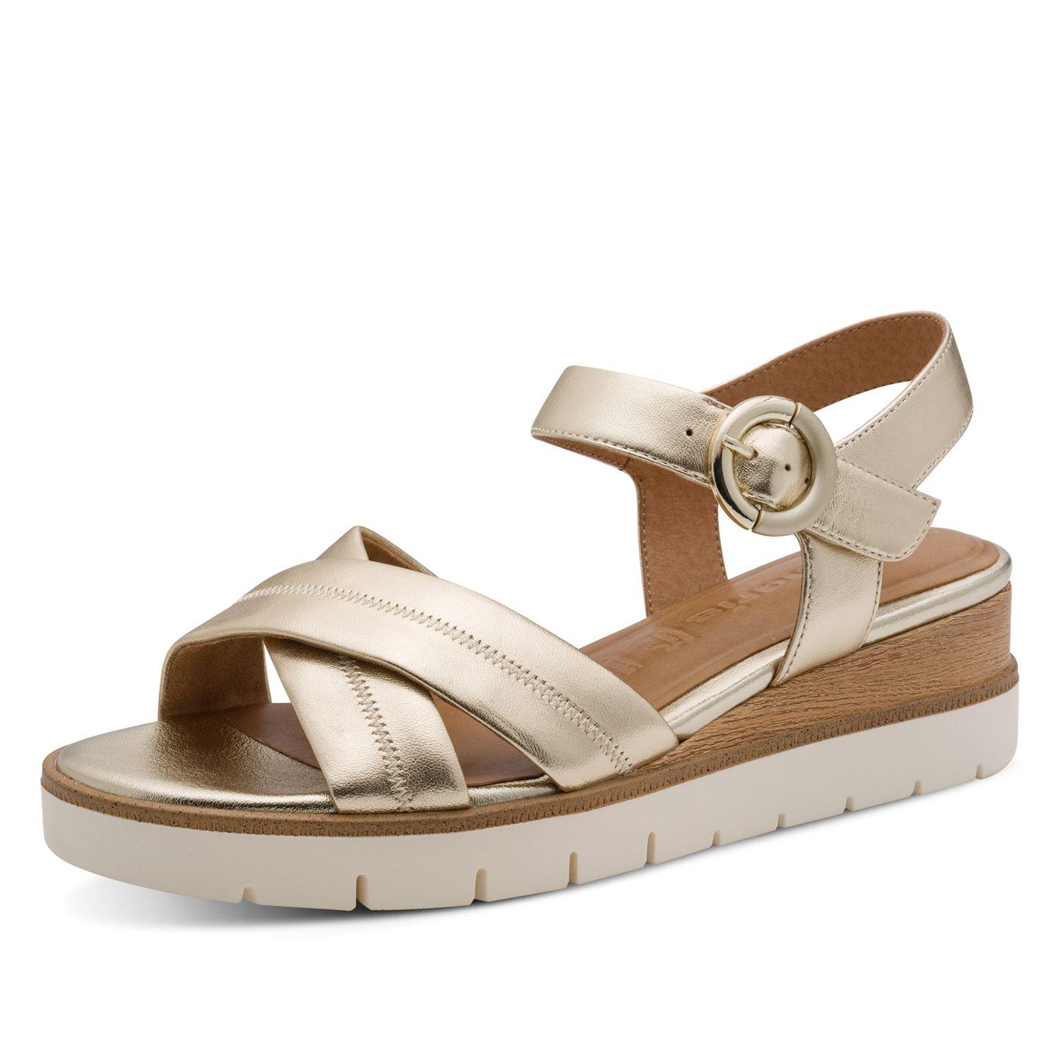 Sandalia Mujer 28202-42 Dorada  Tamaris-2