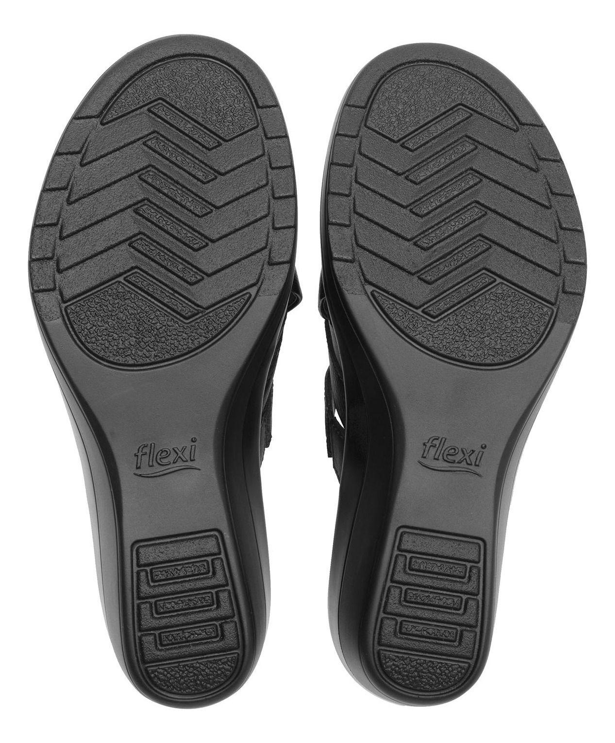 Sandalia Mujer Amapola 116014 Negro Flexi-6