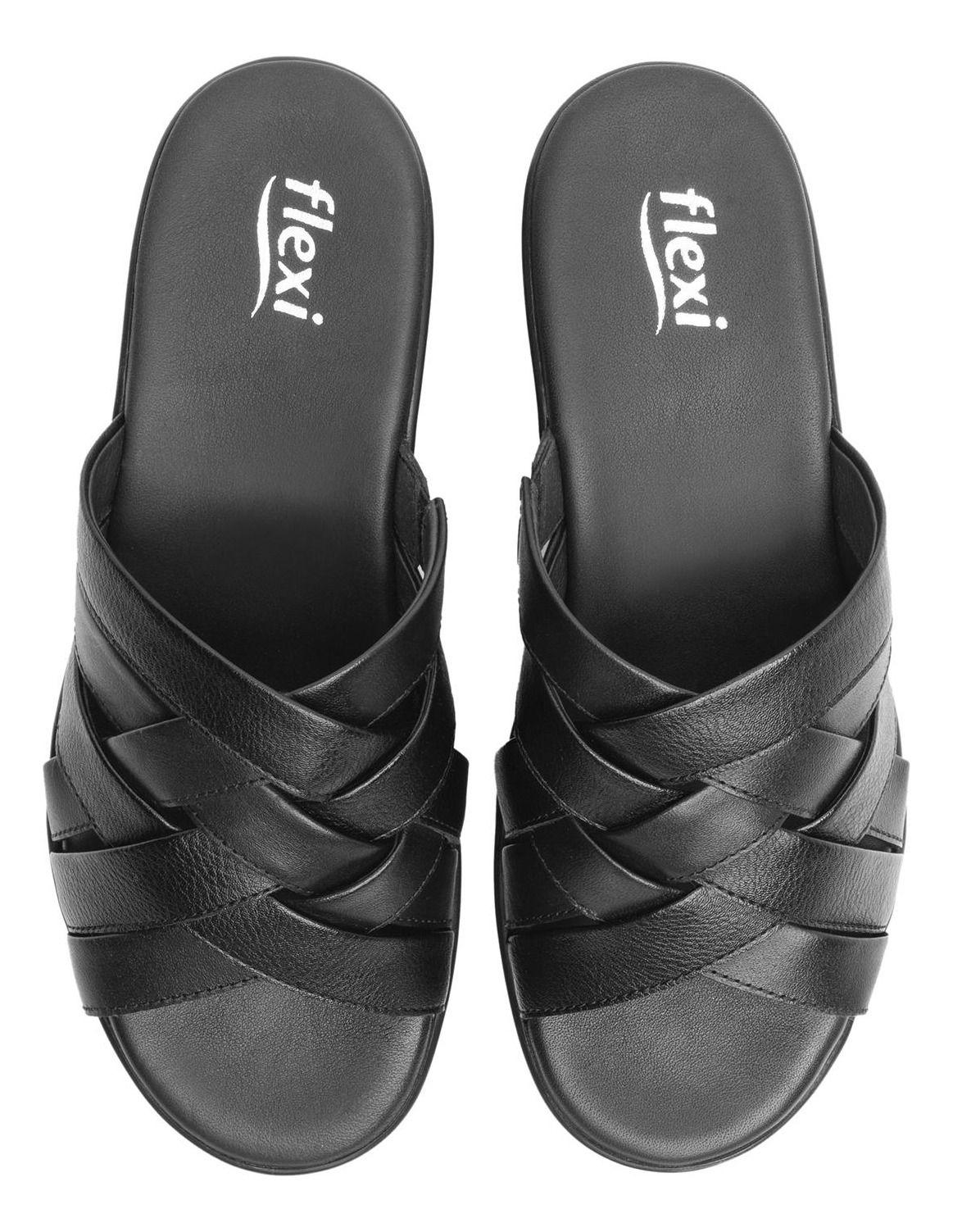 Sandalia Mujer Amapola 116014 Negro Flexi-4