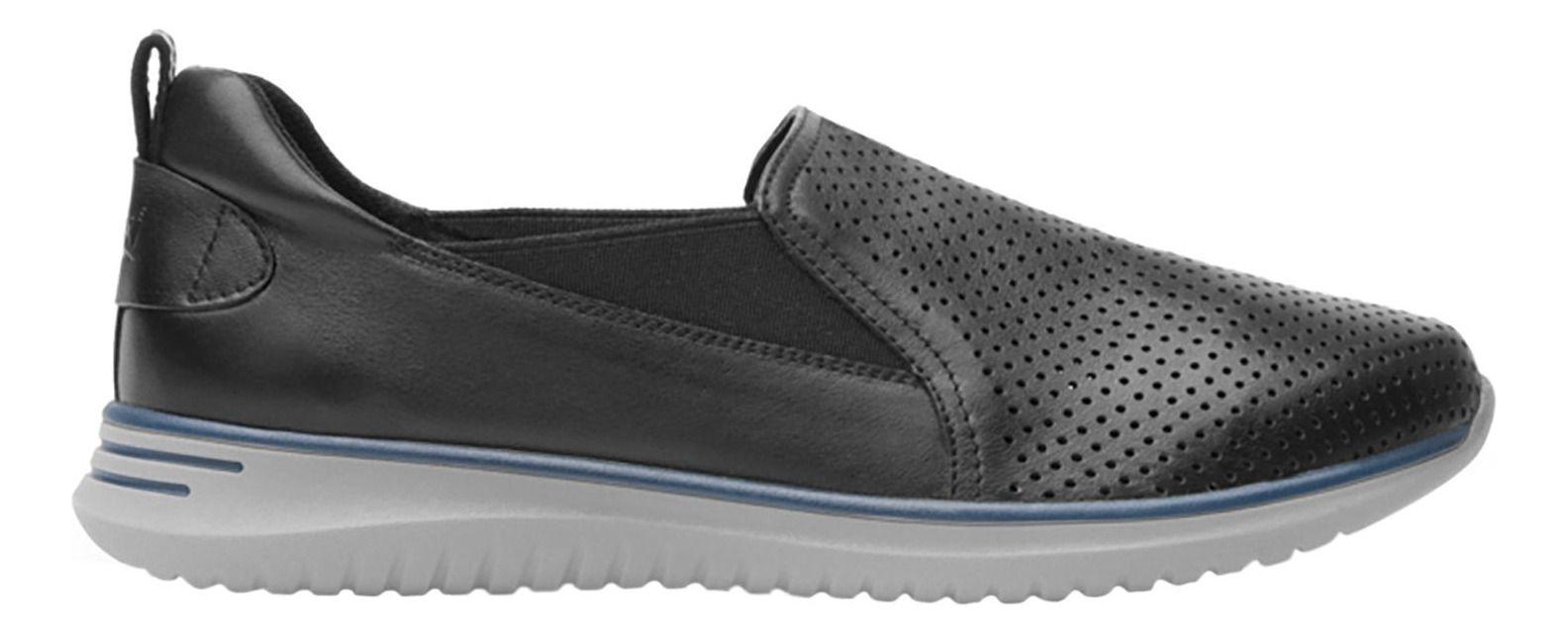 Zapatilla Mujer Beth Negro Flexi-1