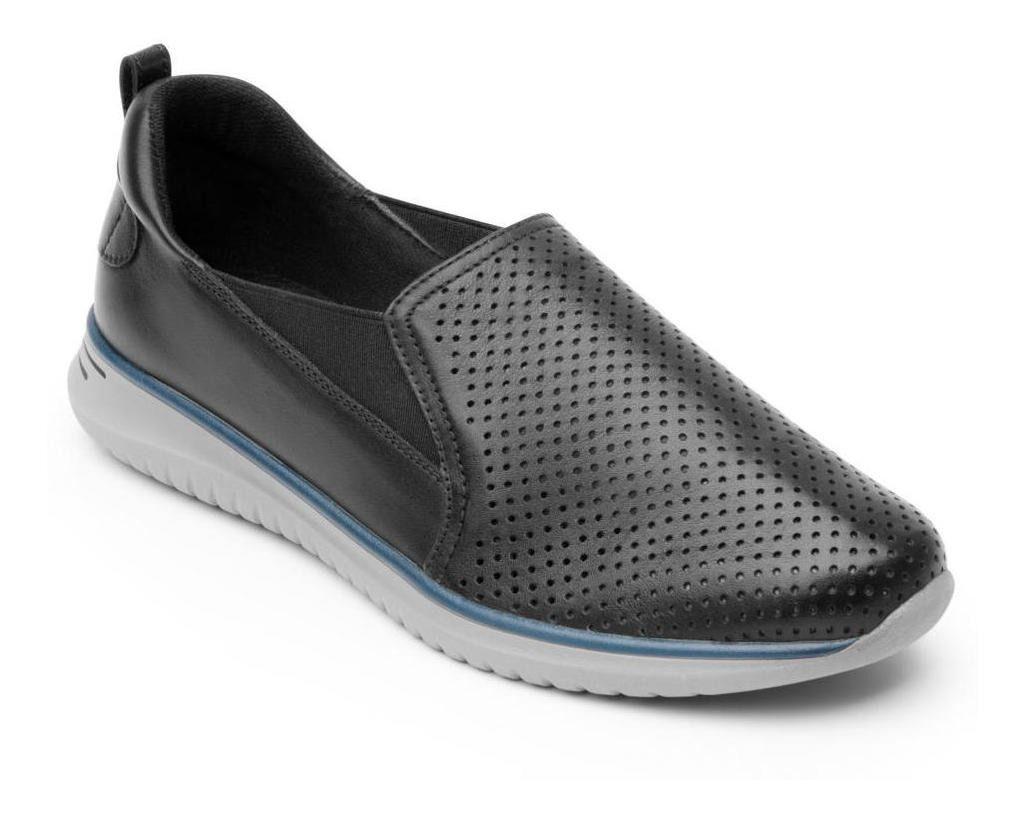 Zapatilla Mujer Beth Negro Flexi-2