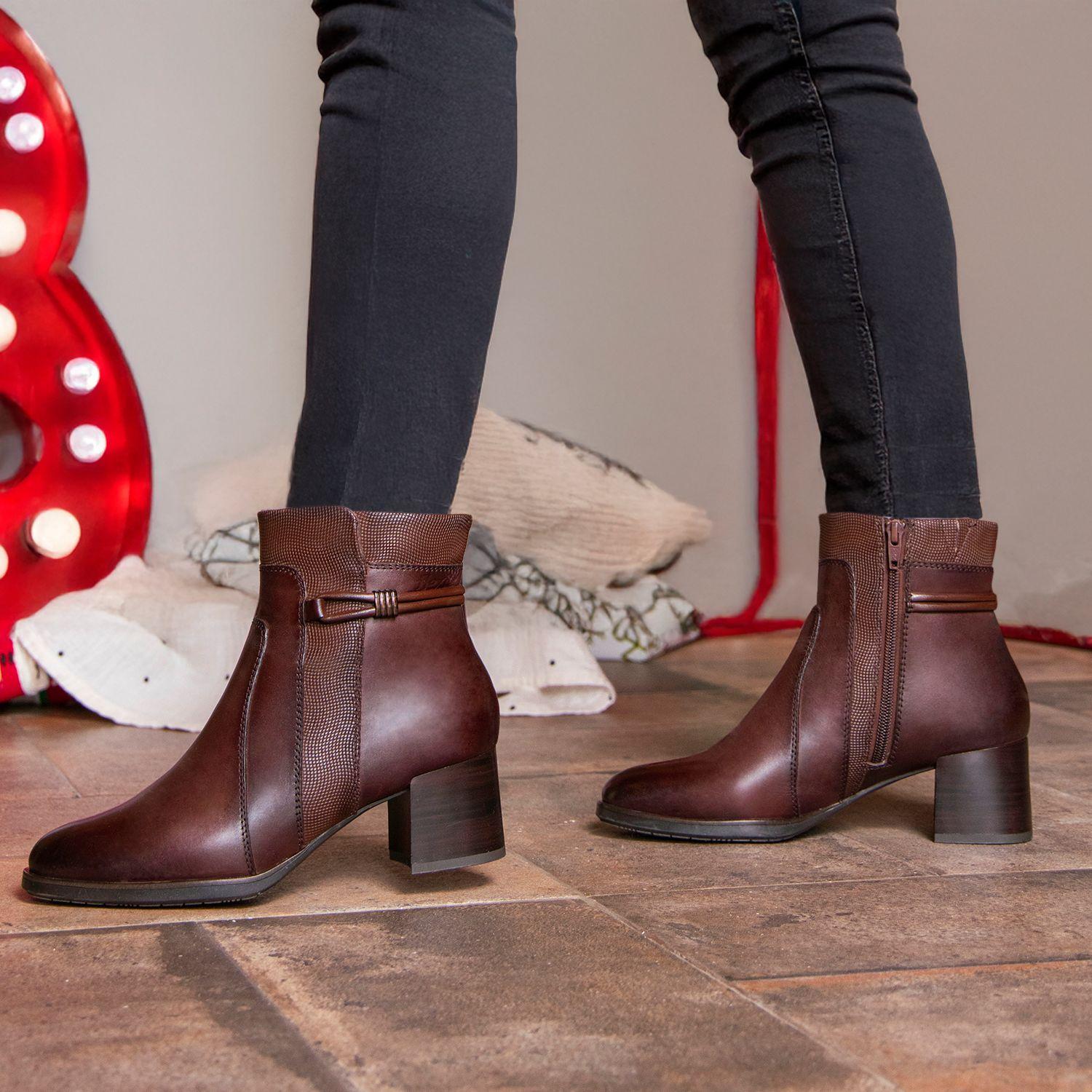 Botin Mujer Amadea 132301 Chestnut Flexi-2