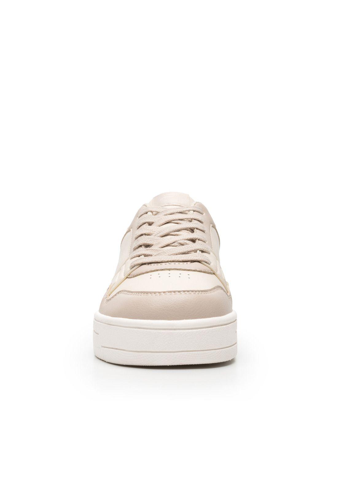 Zapatilla Mujer Inna 131601 Beige-4