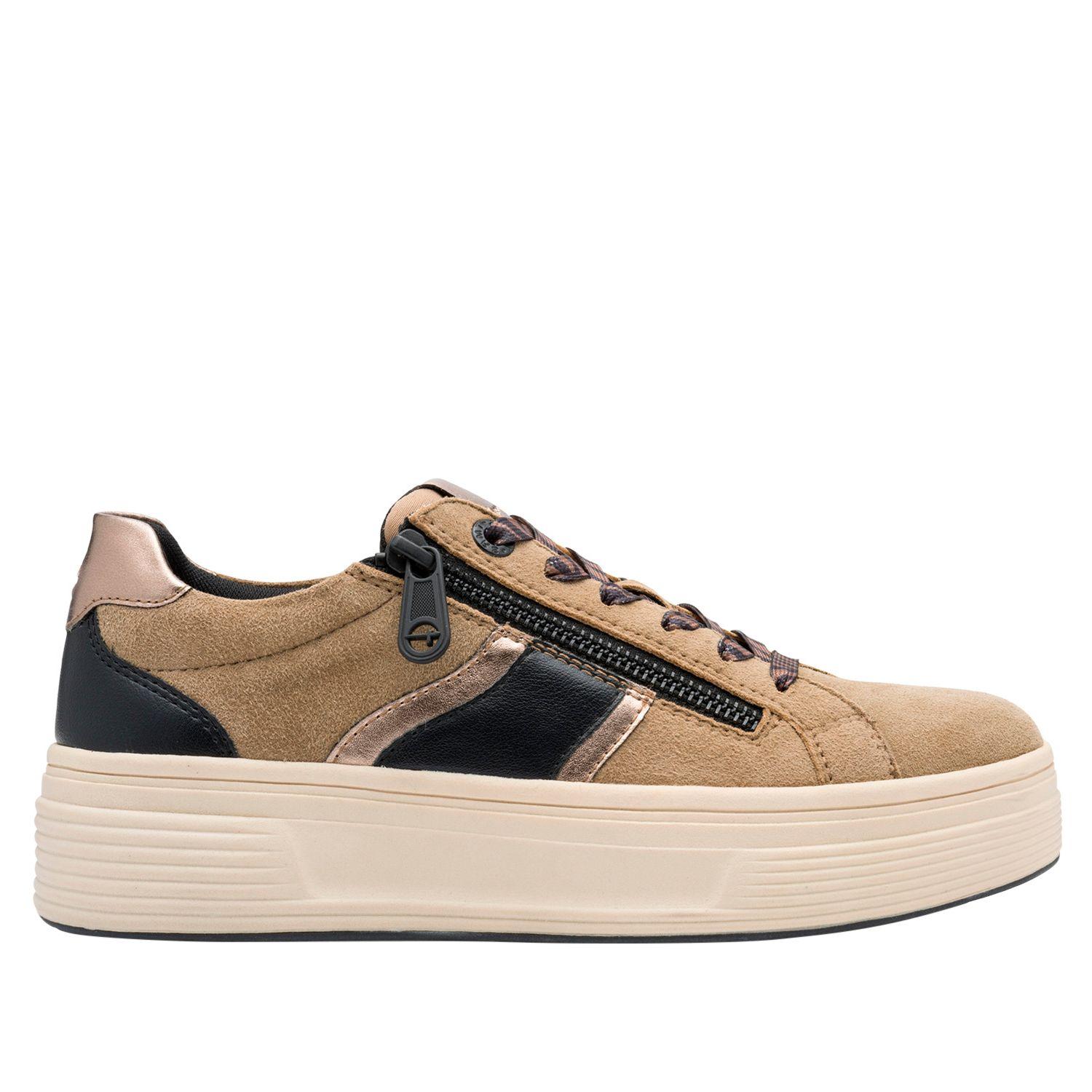 Zapatilla Mujer 83716-44 Amarillo Mostaza Tamaris-0