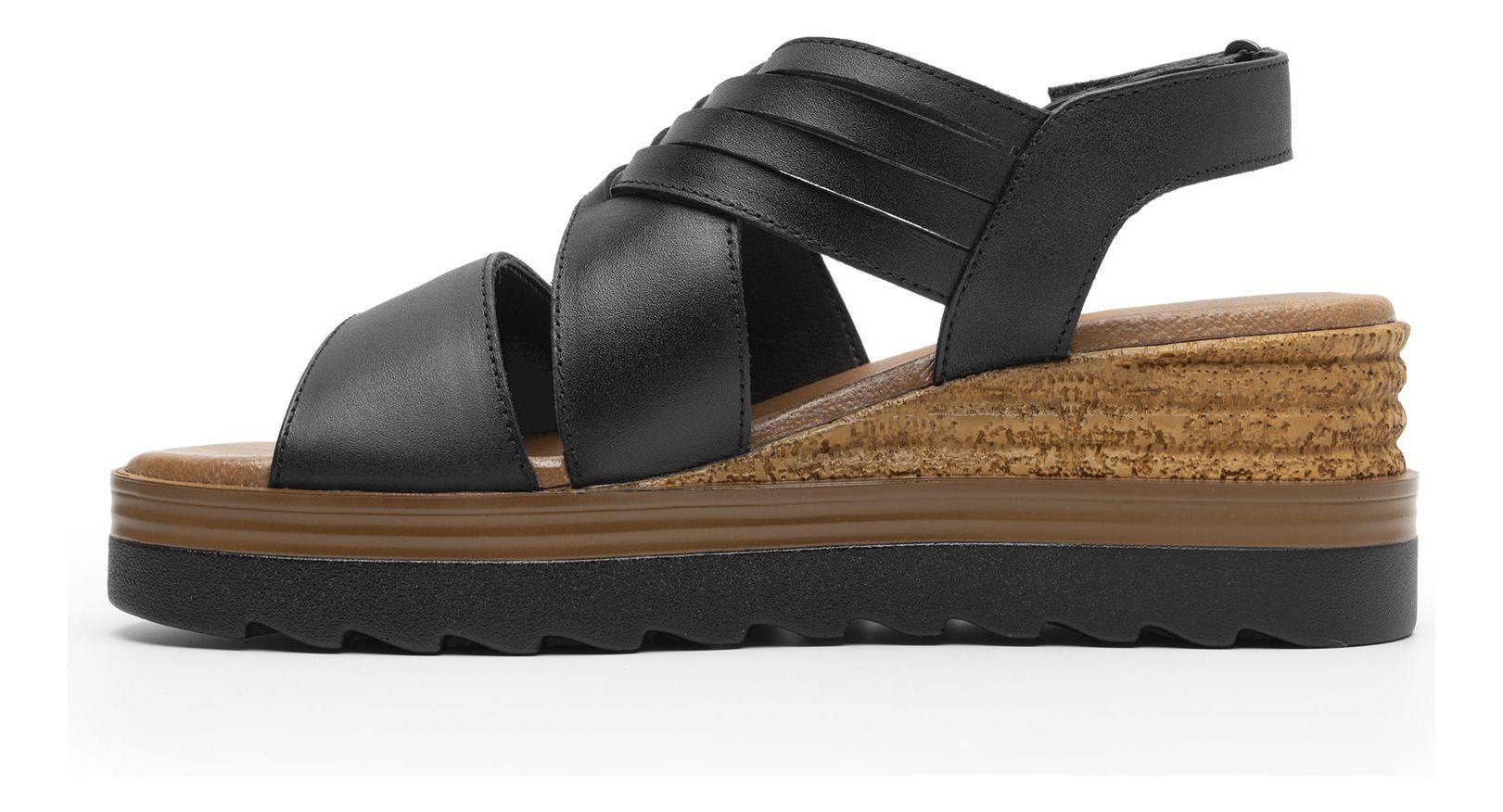 Sandalia Mujer Manaus 127702 Negro Flexi-2