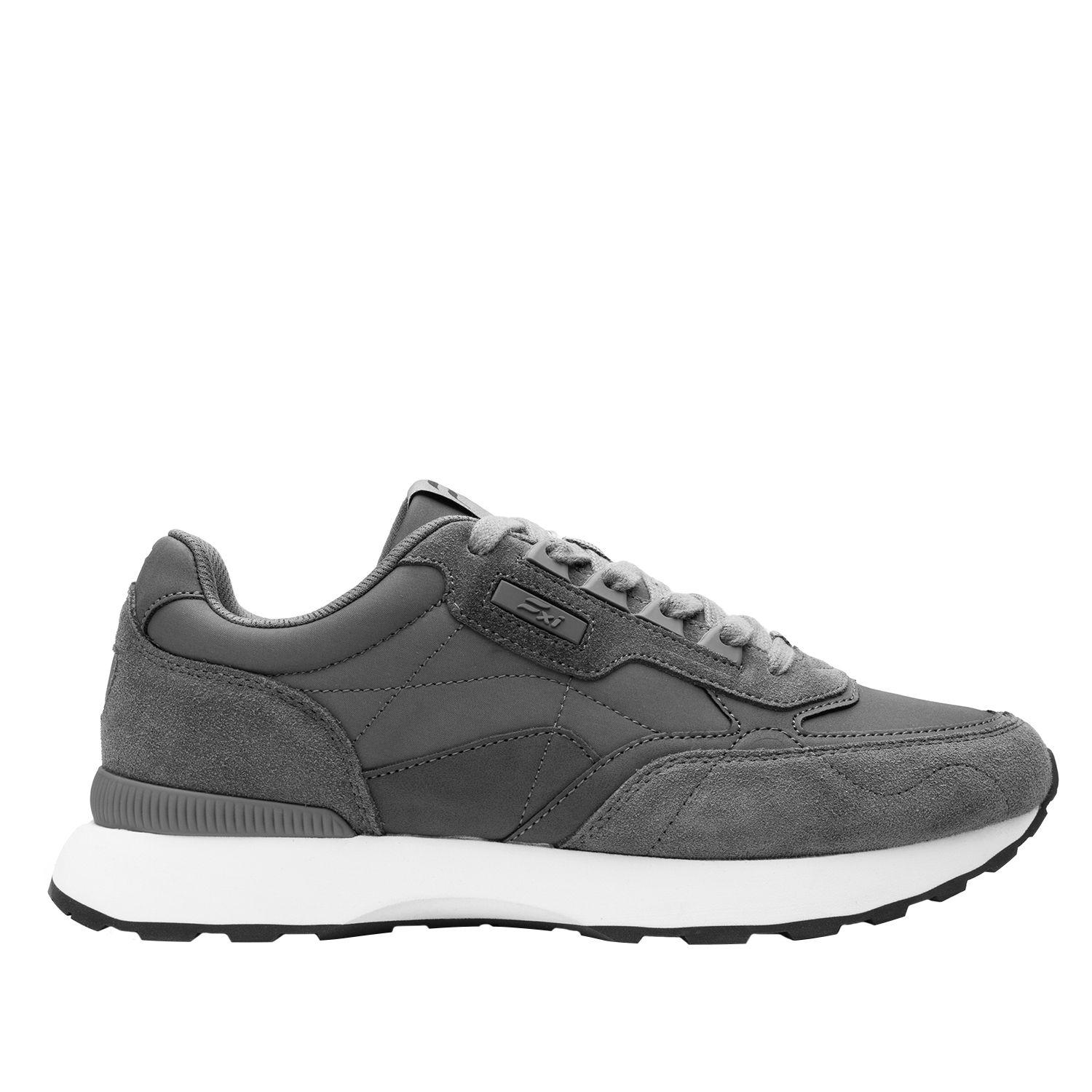 Zapatilla Hombre King 420703 Gris Flexi-0