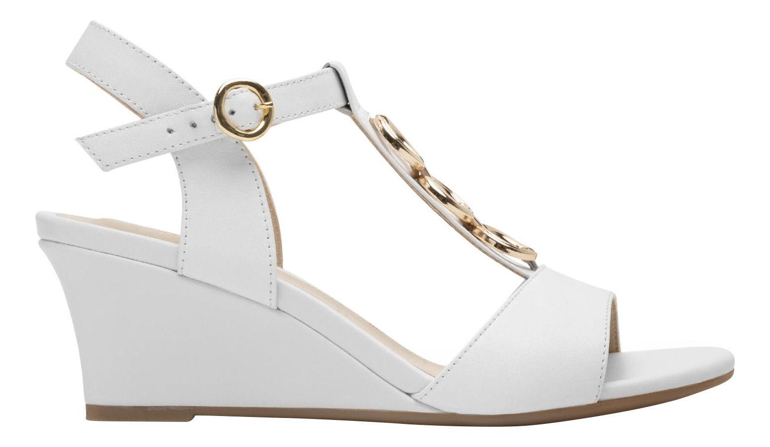 Sandalia Mujer Gilma 128304 Blanco Flexi-0