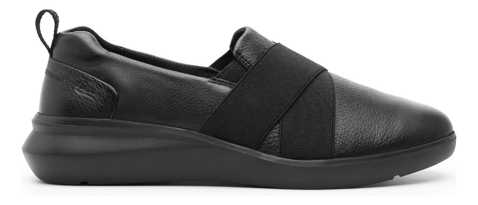 Zapato Mujer Cuero Alisha Negro Flexi-0