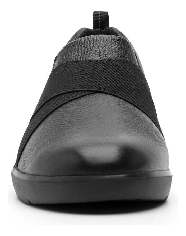 Zapato Mujer Cuero Alisha Negro Flexi-1