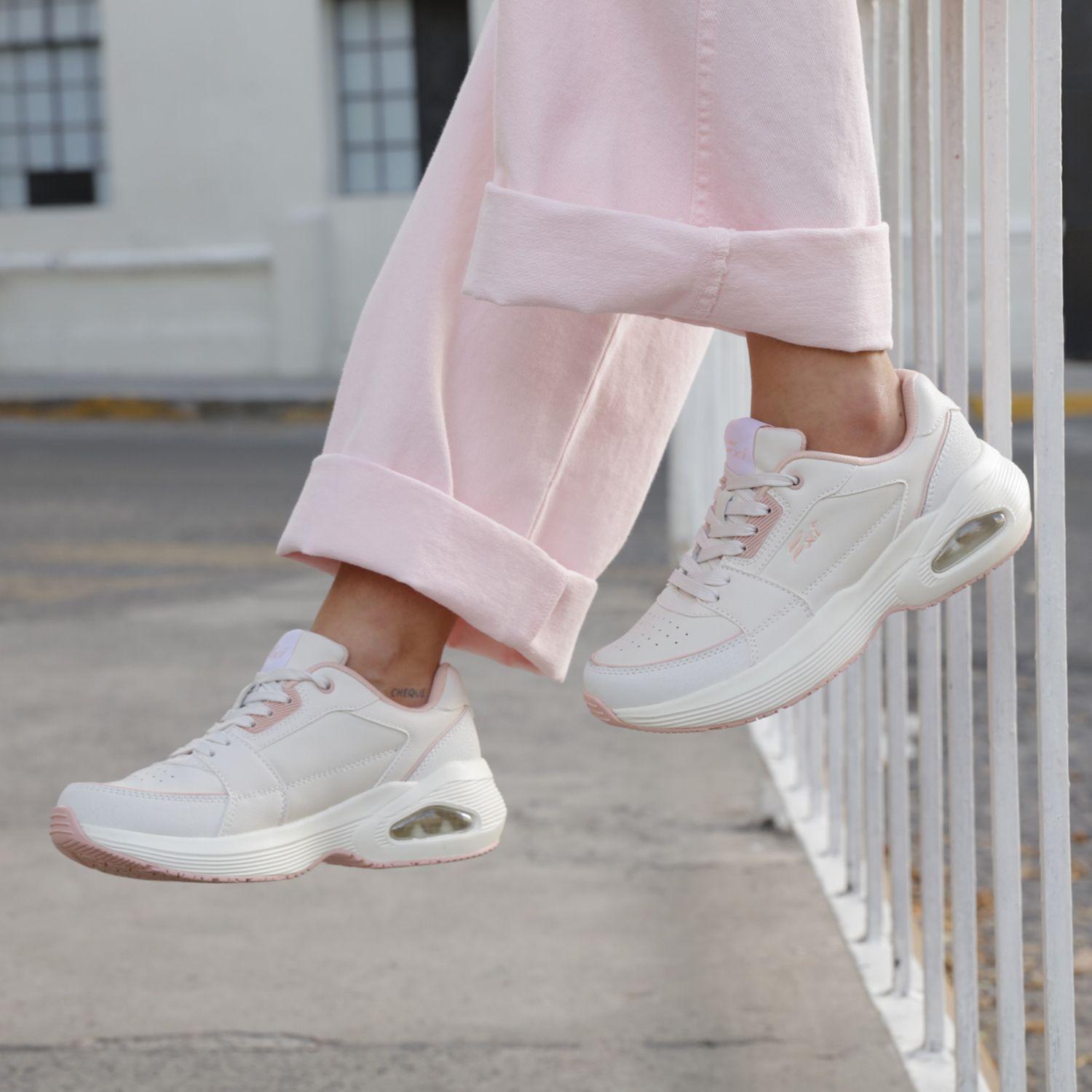 Zapatilla Mujer Saluma 131503 Beige Flexi-1