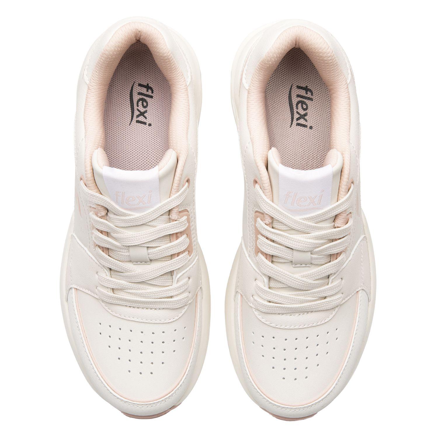 Zapatilla Mujer Saluma 131503 Beige Flexi-6