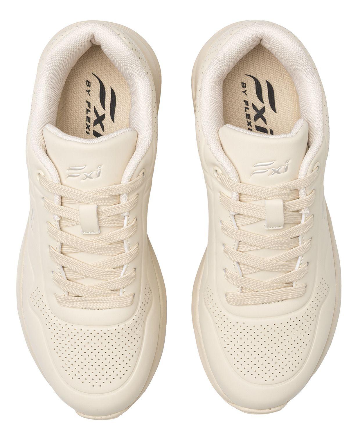 Zapatilla Mujer Saluma 131501 Beige Flexi-5