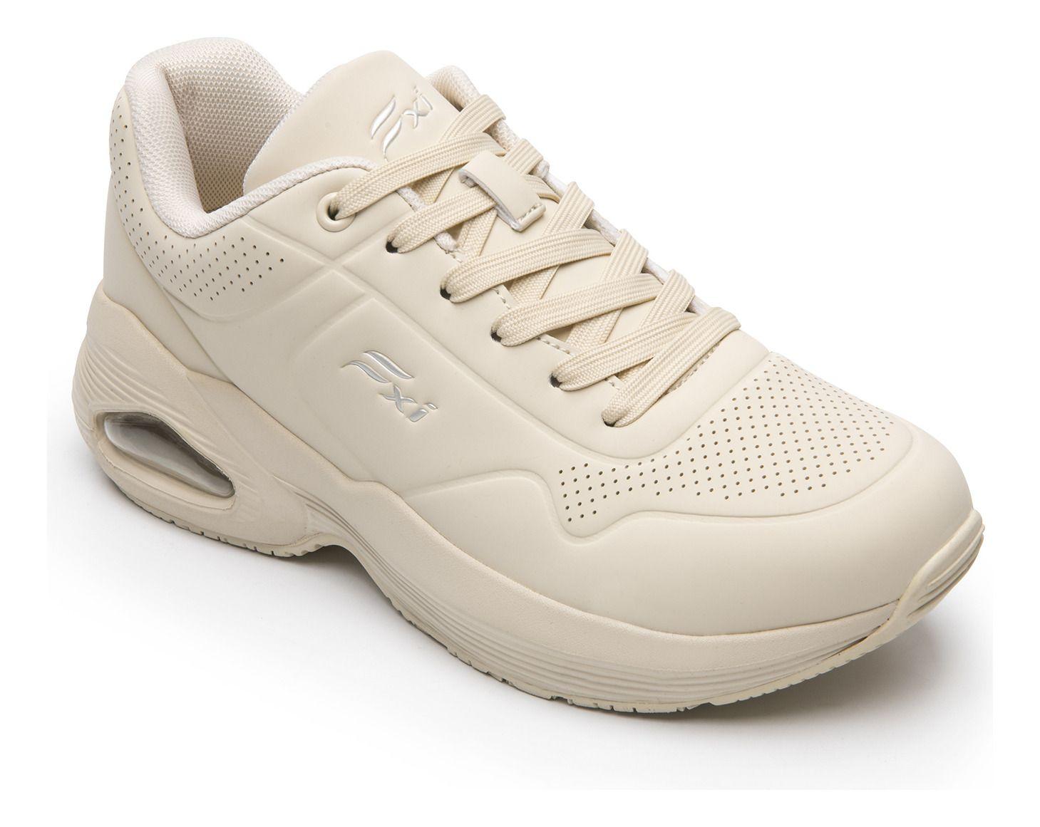 Zapatilla Mujer Saluma 131501 Beige Flexi-2