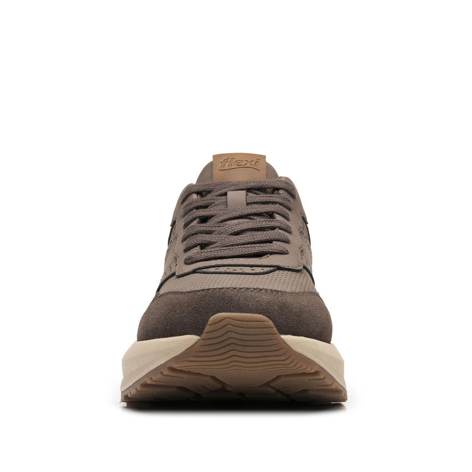 Zapatilla Hombre Belk 420903 Café Flexi-3