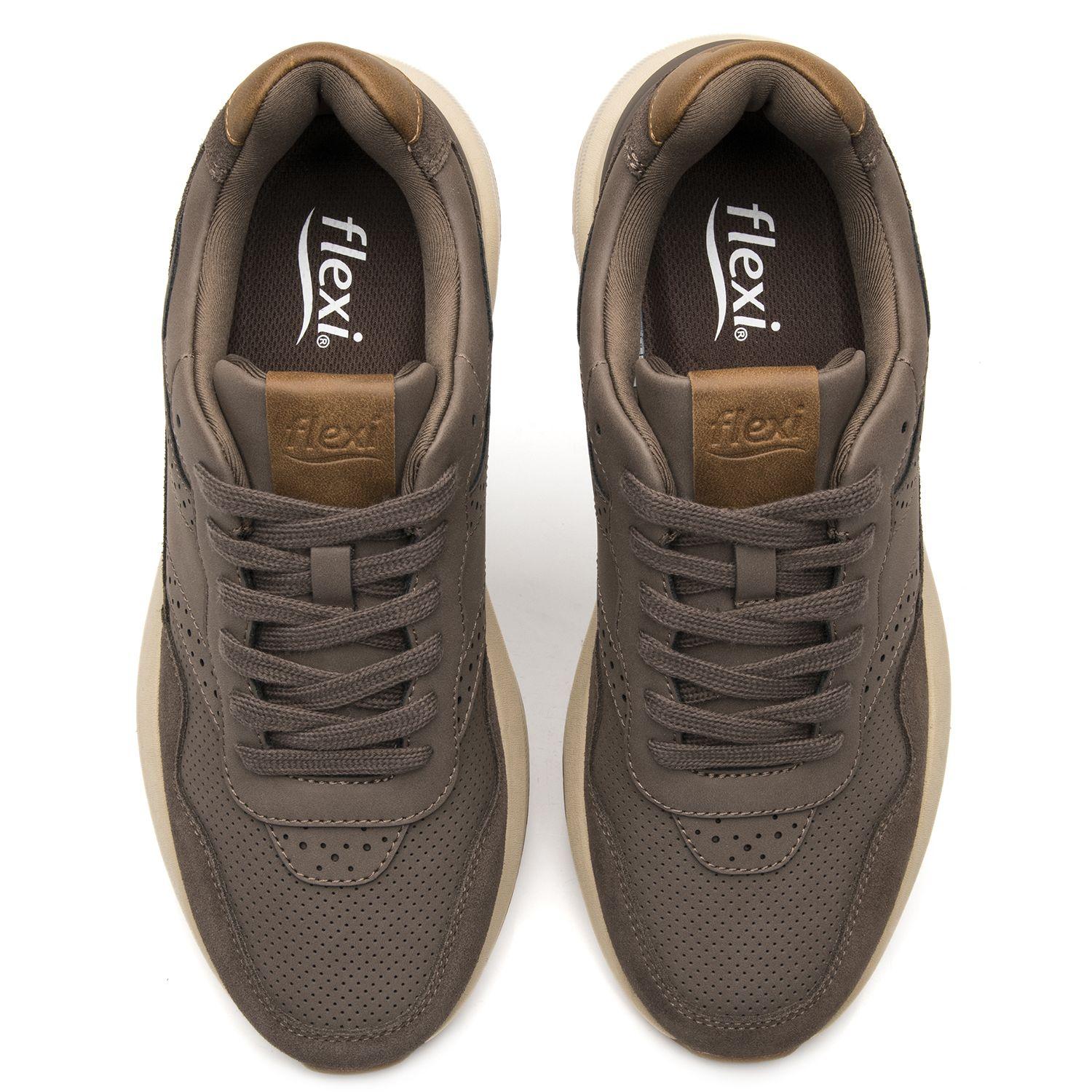 Zapatilla Hombre Belk 420903 Café Flexi-5