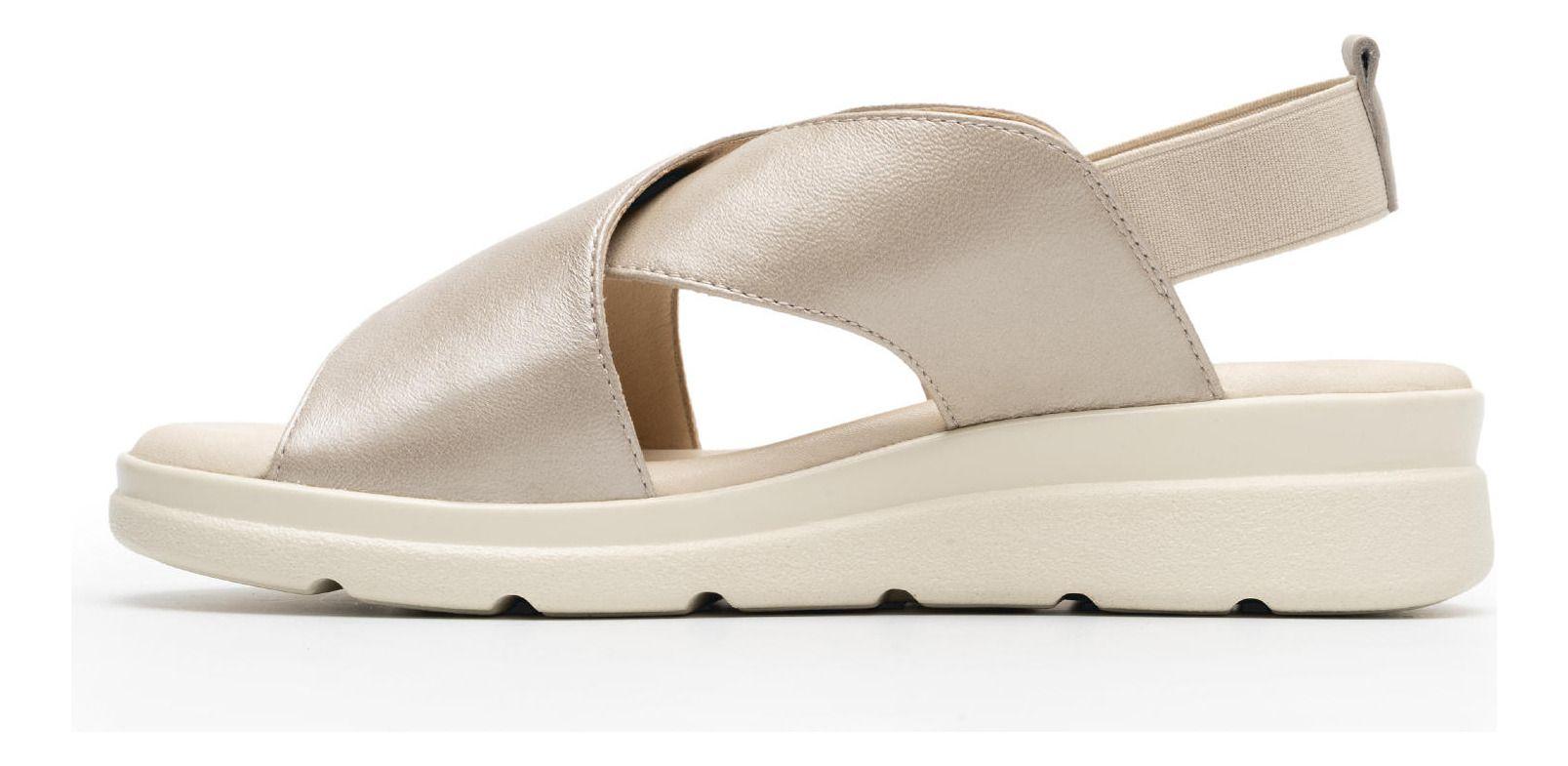 Sandalia Mujer Dariana 124201 Blanco Perla Flexi-2