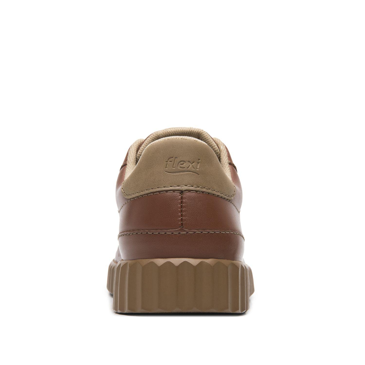 Zapatilla Hombre Poarch 420401 Tan Flexi-4