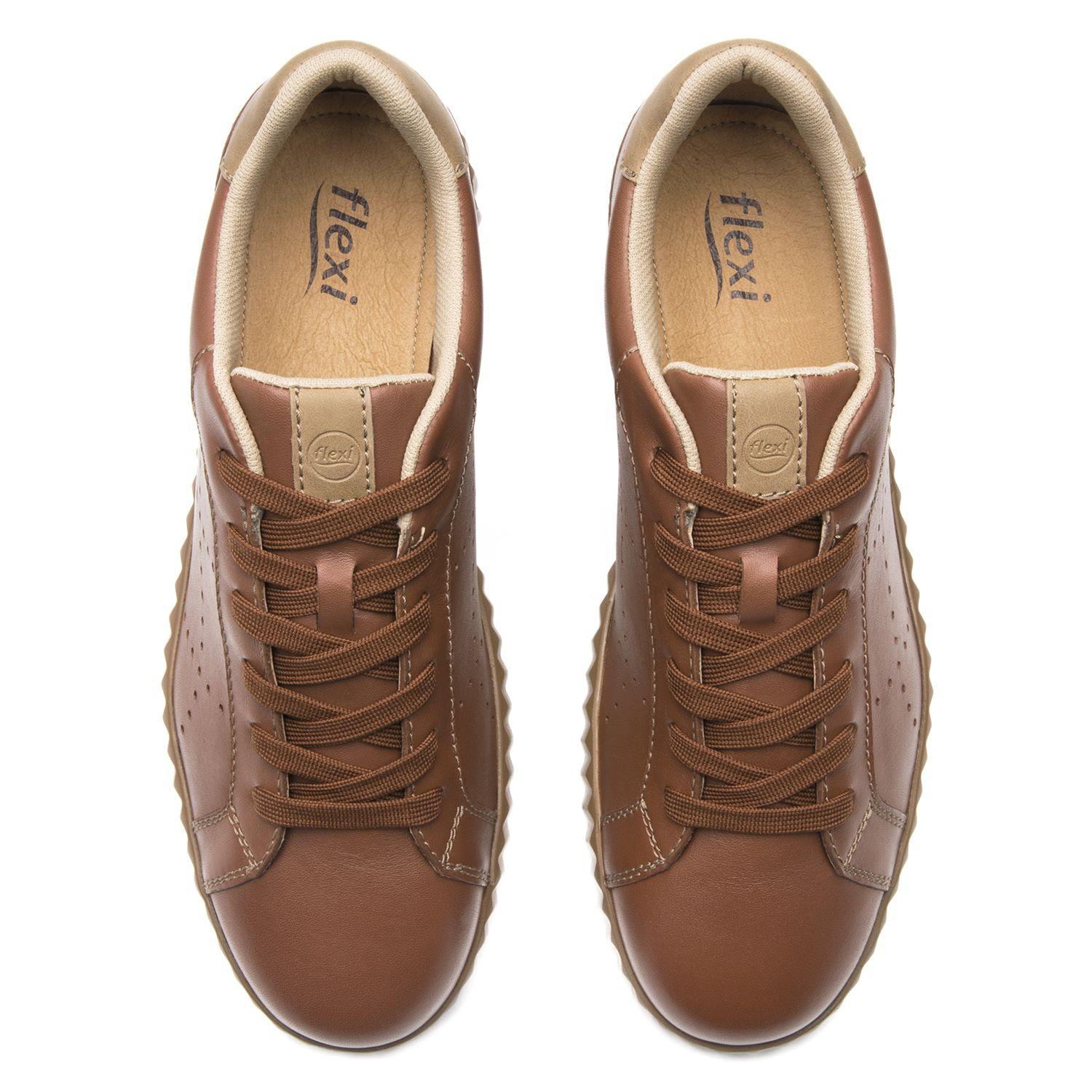 Zapatilla Hombre Poarch 420401 Tan Flexi-5