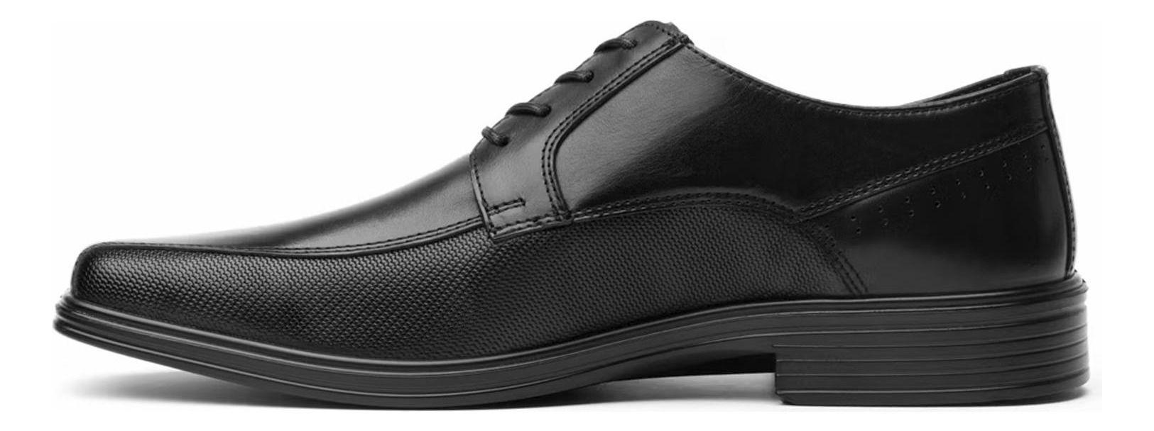 Zapato Hombre Cuero Bali Negro Flexi-3