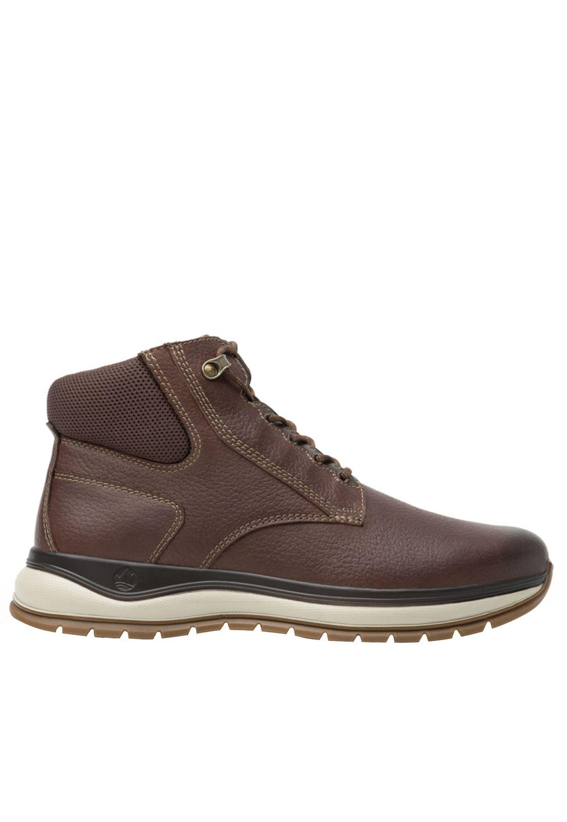 Botin Hombre Randall 401002 Chocolate Flexi-0