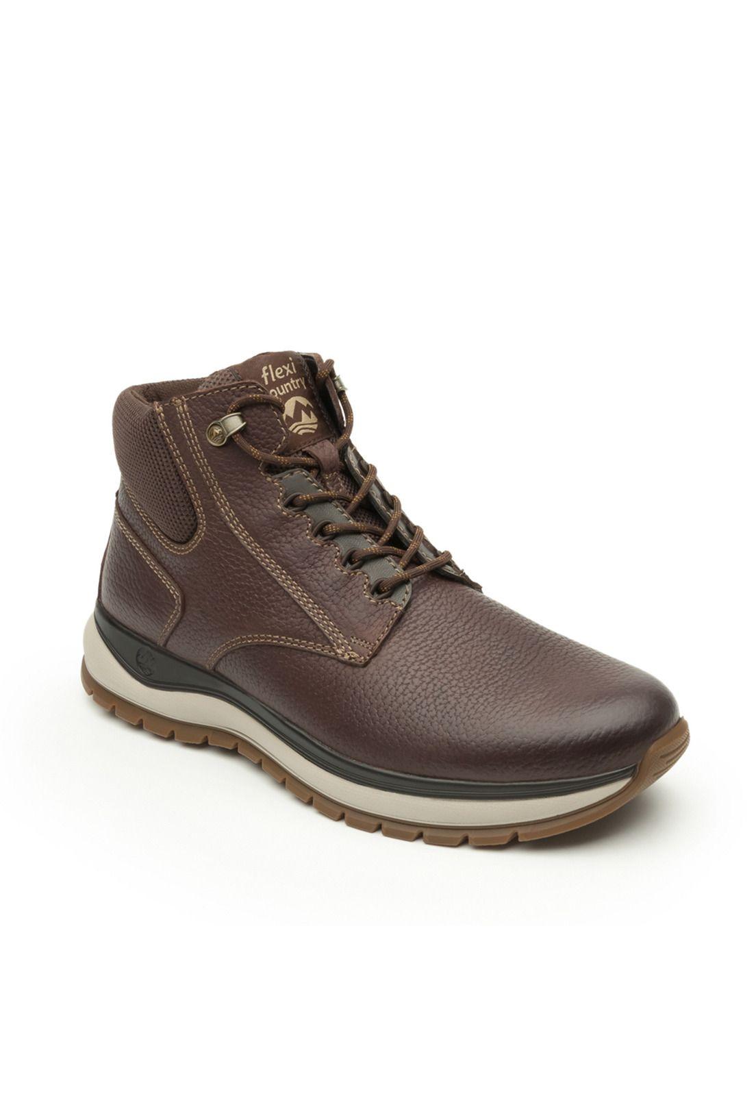 Botin Hombre Randall 401002 Chocolate Flexi-1