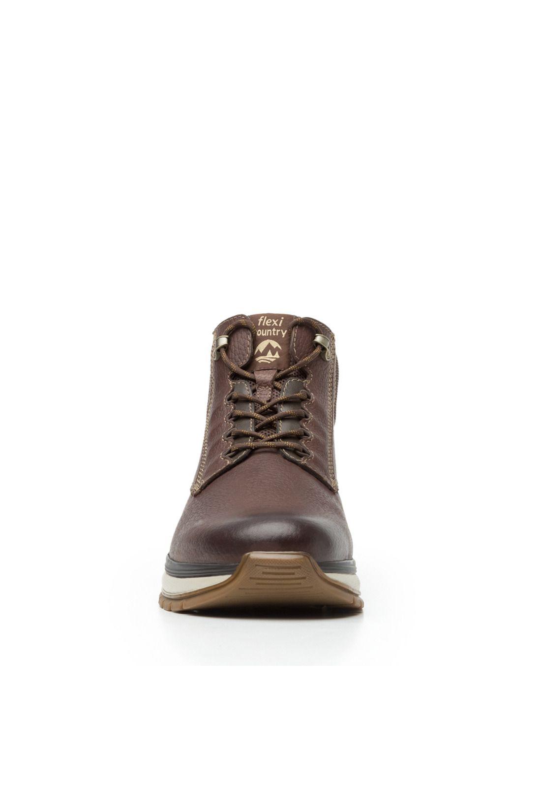 Botin Hombre Randall 401002 Chocolate Flexi-4