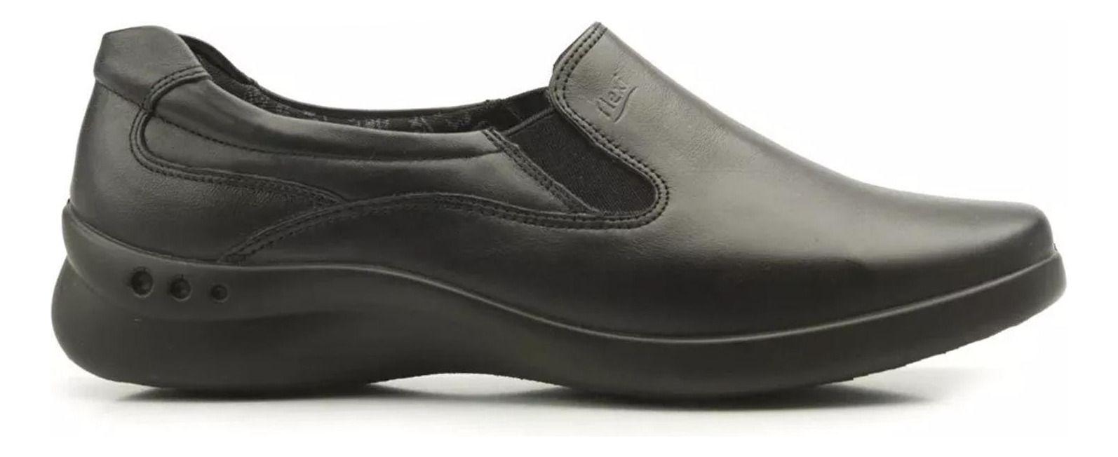 Zapato Mujer Cuero Ofelia Negro Flexi-0