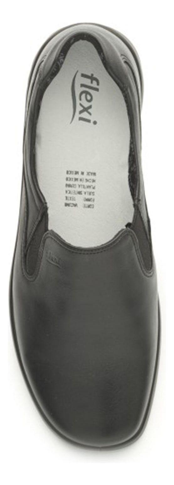 Zapato Mujer Cuero Ofelia Negro Flexi-5