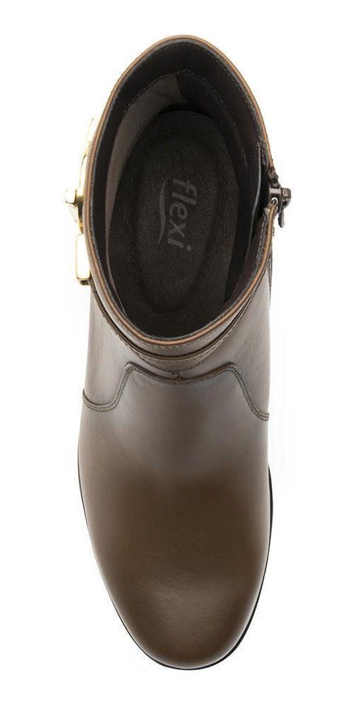 Botin mujer yulisa 45227 tan Flexi-6