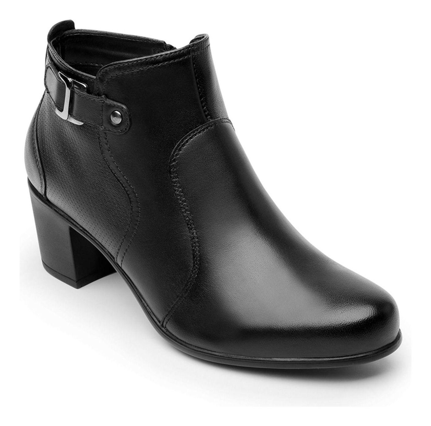Botin Mujer Renata 110407 Negro Flexi-1