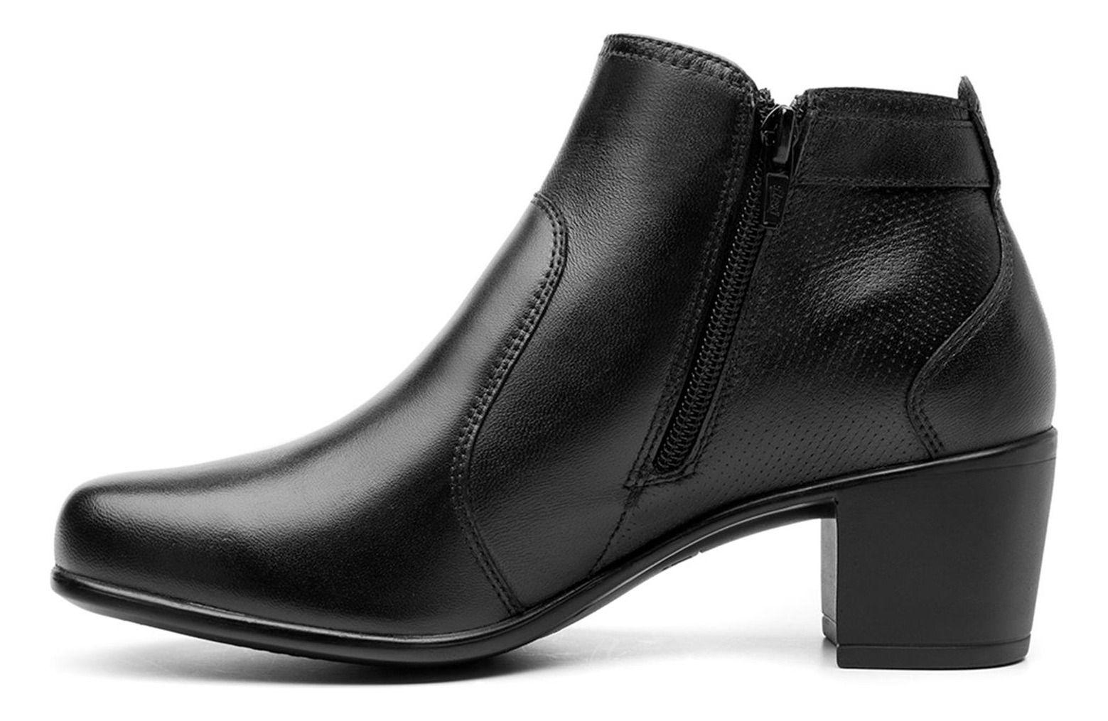 Botin Mujer Renata 110407 Negro Flexi-2