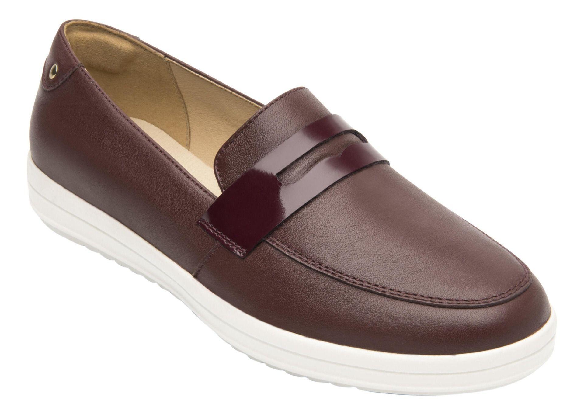 Zapato Mujer Charis 109403 Vino Flexi-0