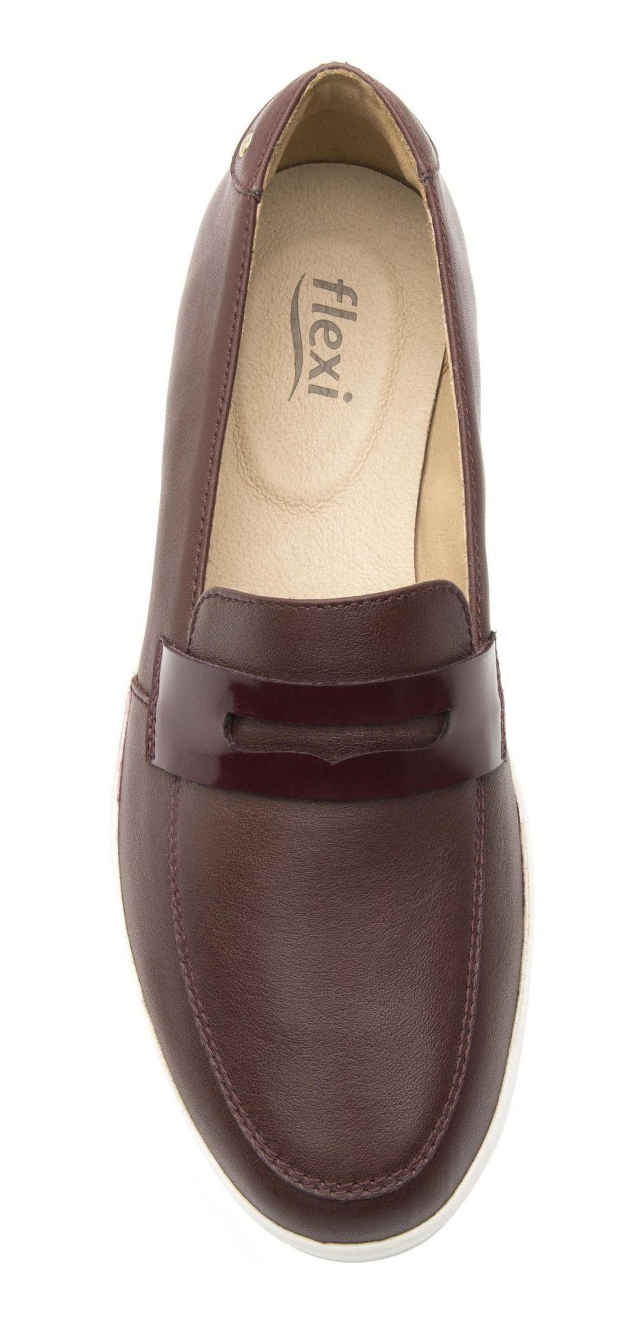 Zapato Mujer Charis 109403 Vino Flexi-5