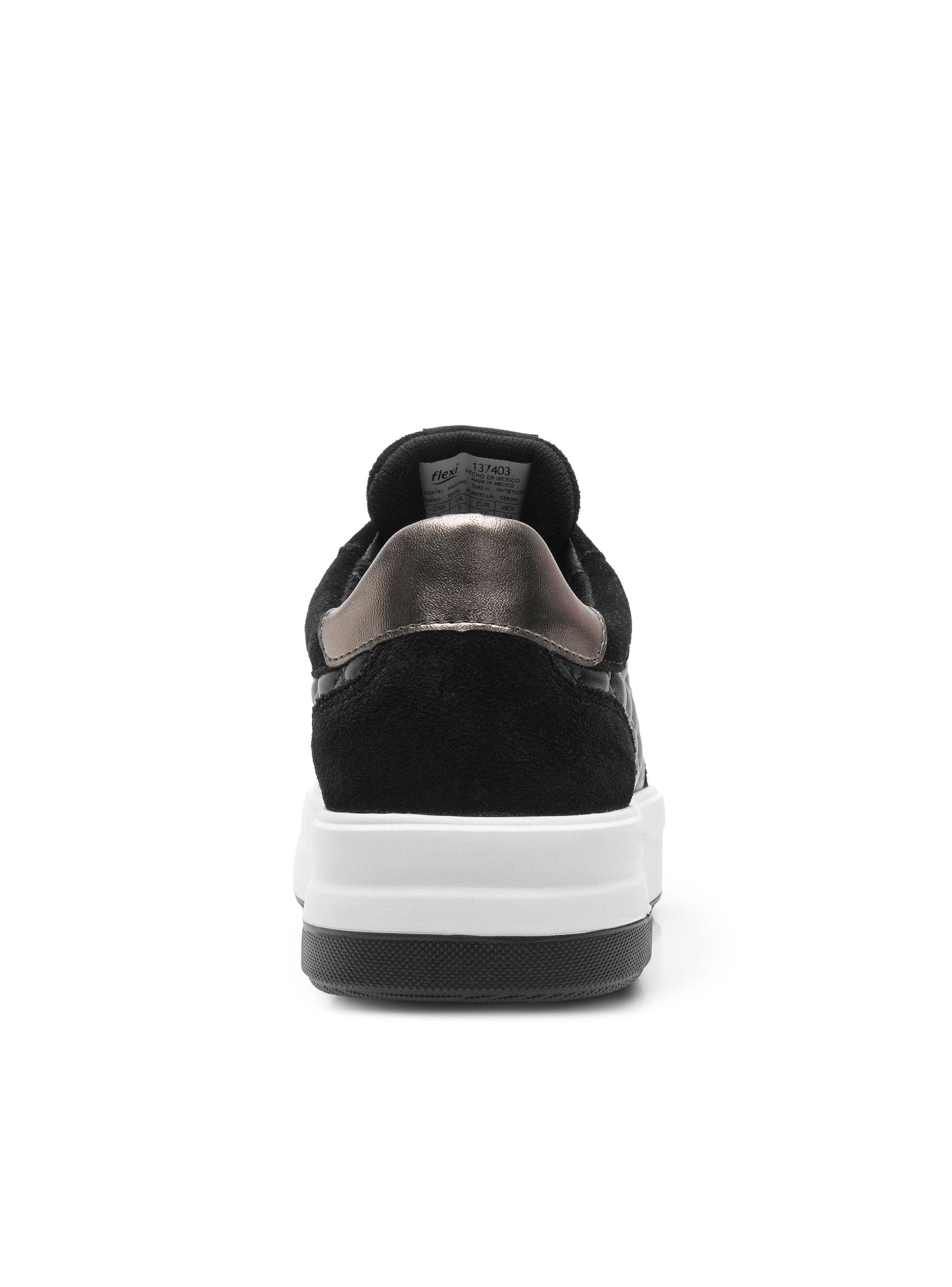 Zapatilla Mujer Maite 137403 Negra-4