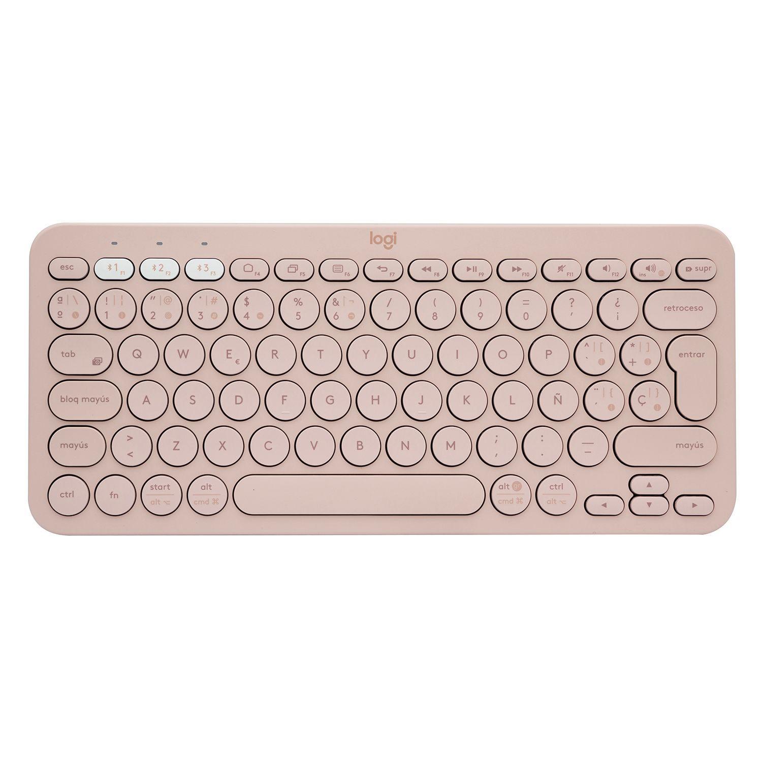 TECLADO INALAMBRICO K380 BLUETOOTH ROSADO 920-009594 LOGITECH-4
