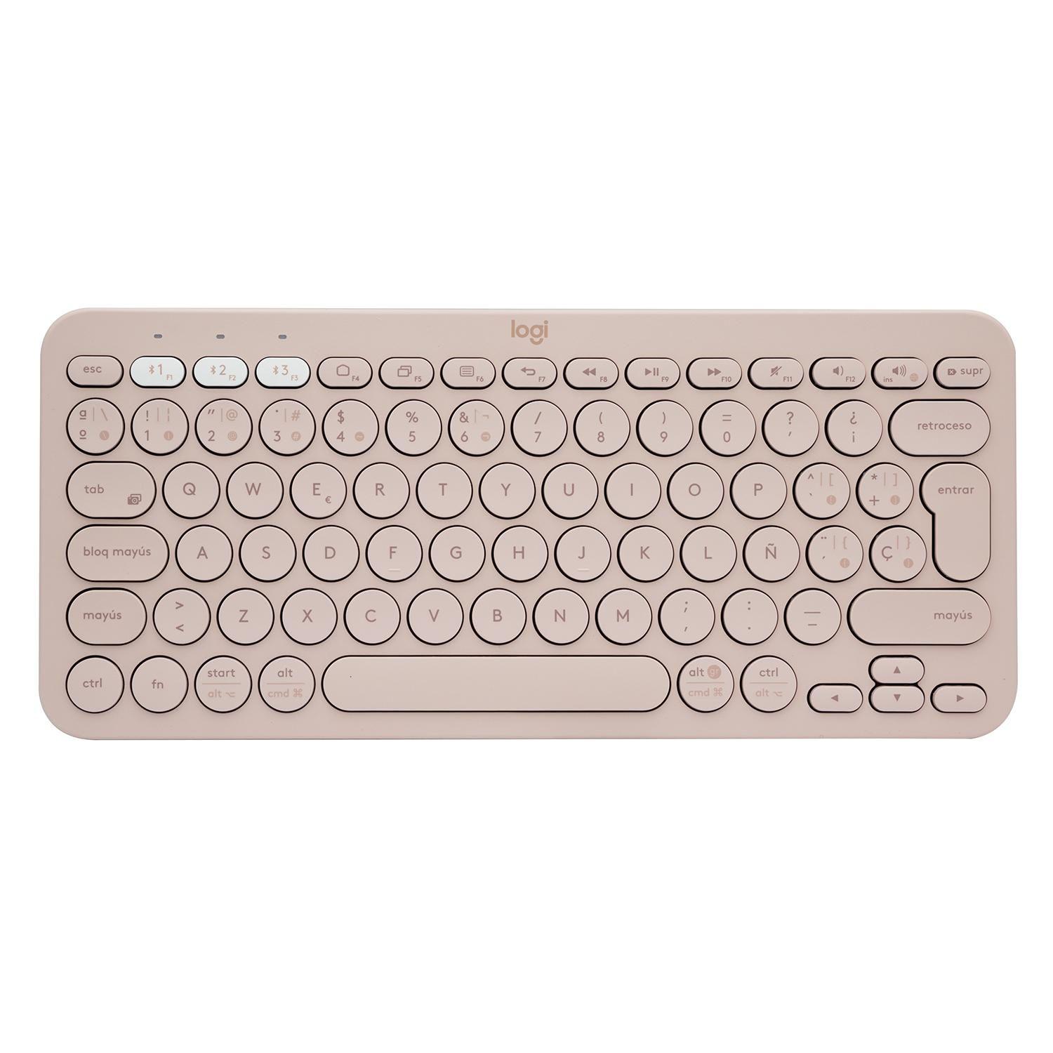 TECLADO INALAMBRICO K380 BLUETOOTH ROSADO 920-009594 LOGITECH-3