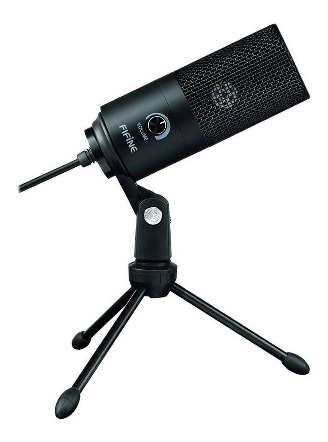 MICRÓFONO CONDESADOR NEGRO USB K669B (6951613991640) FIFINE-1