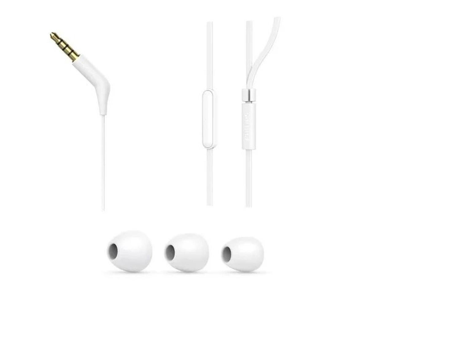Audifonos Philips Tae1105 Manos Libre Blanco-2