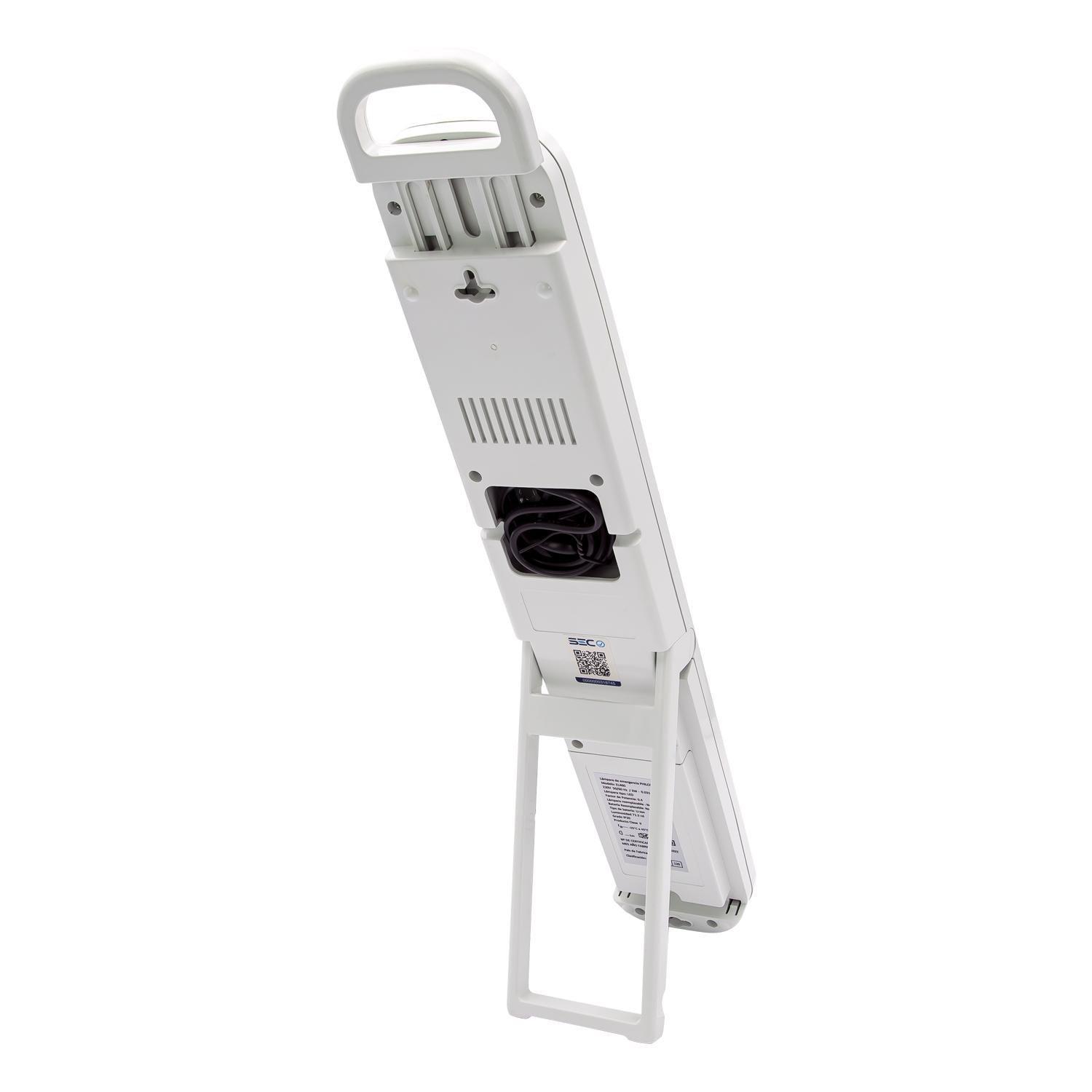 LAMPARA DE EMERGENCIA PHILCO 60 LED ILUMINACION ALTA Y BAJA-4