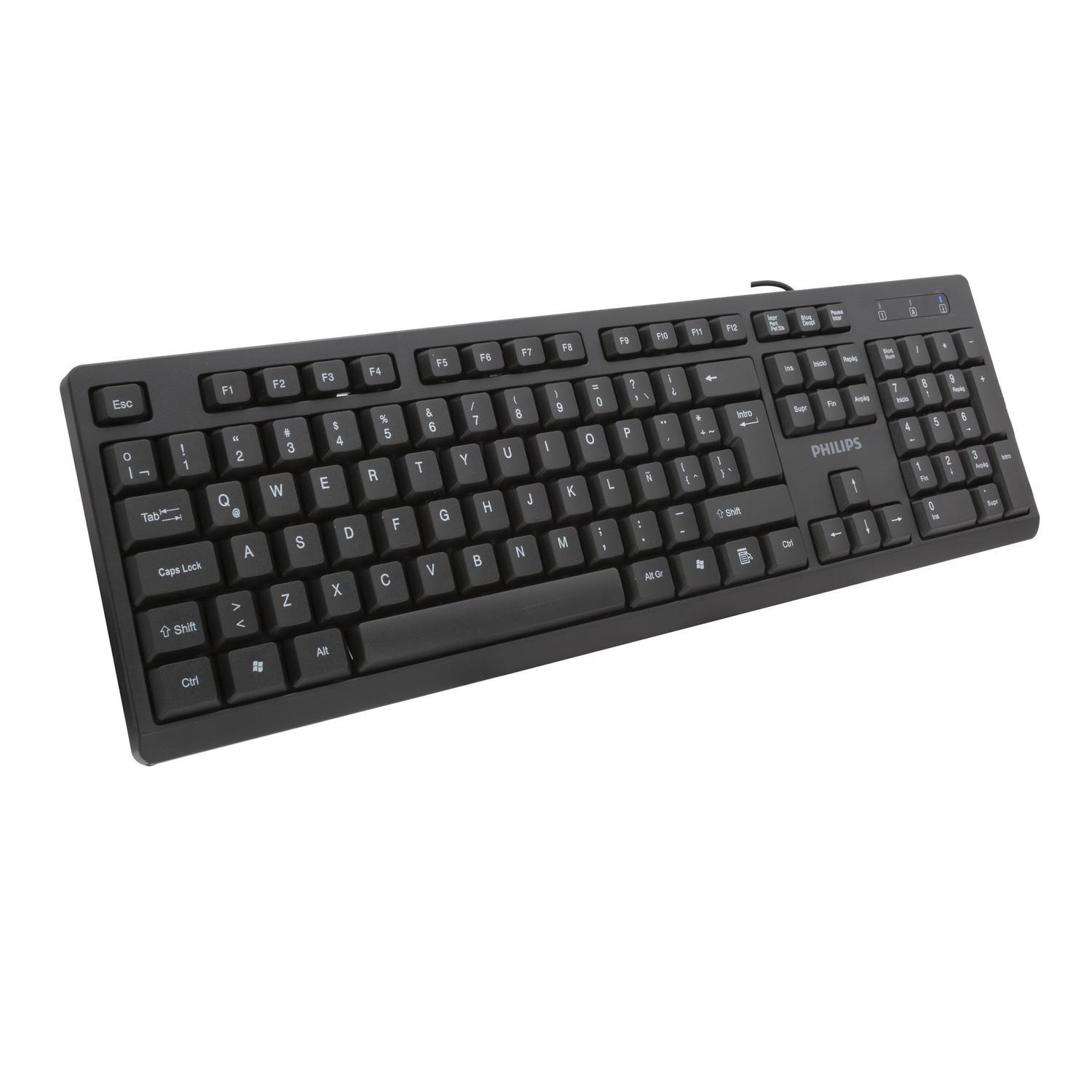 TECLADO ALAMBRICO SPK6234B-3