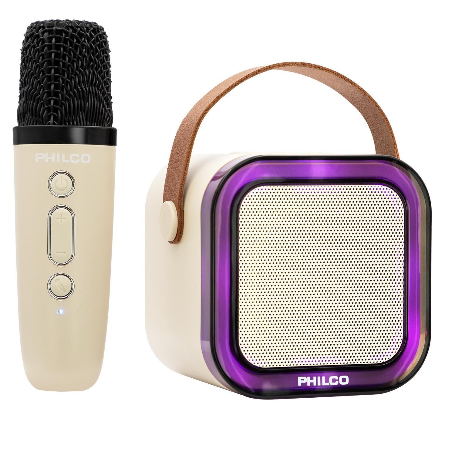 MINI PARLANTE KARAOKE TWS PHILCO 730W BLUETOOTH-3