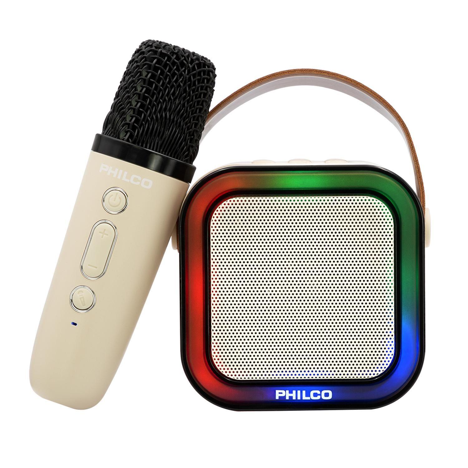 MINI PARLANTE KARAOKE TWS PHILCO 730W BLUETOOTH-4