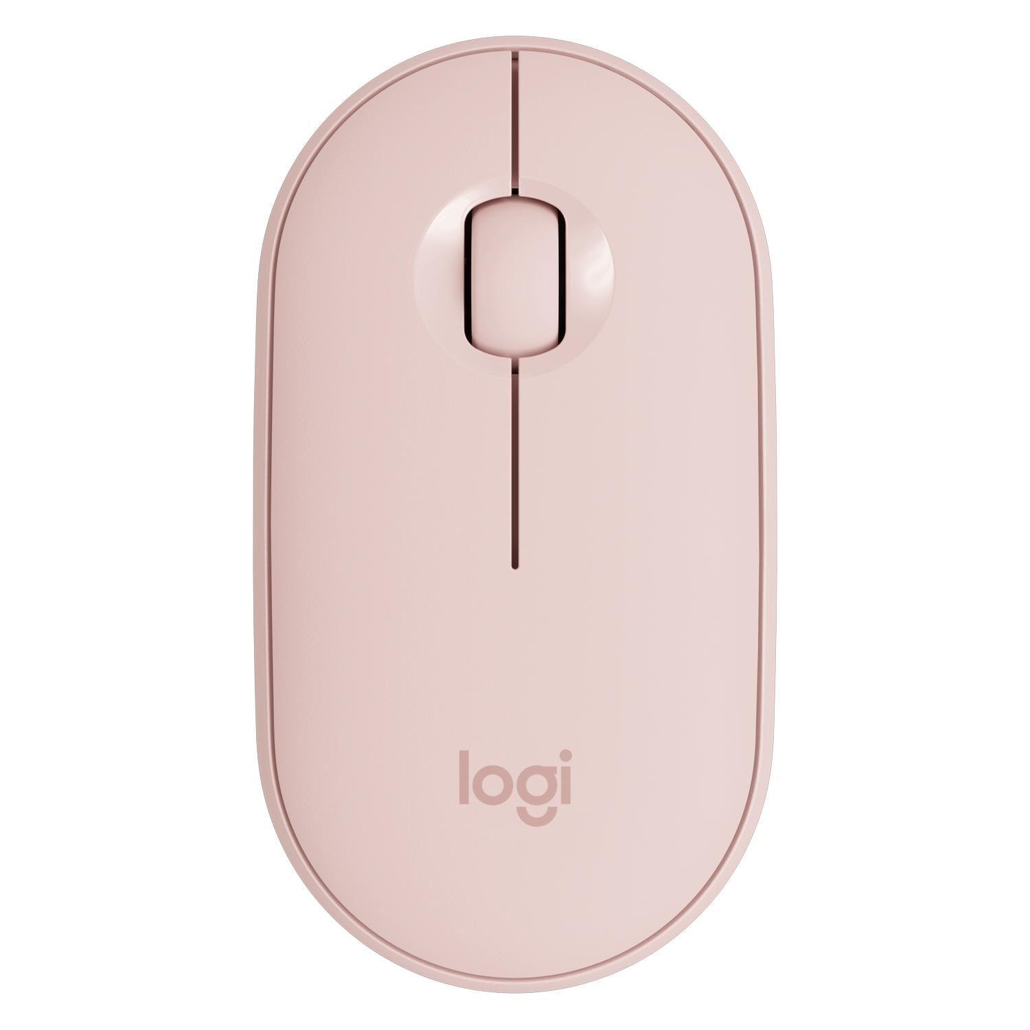 MOUSE LOGITECH PEBBLE M350 ROSE 910-005769-1