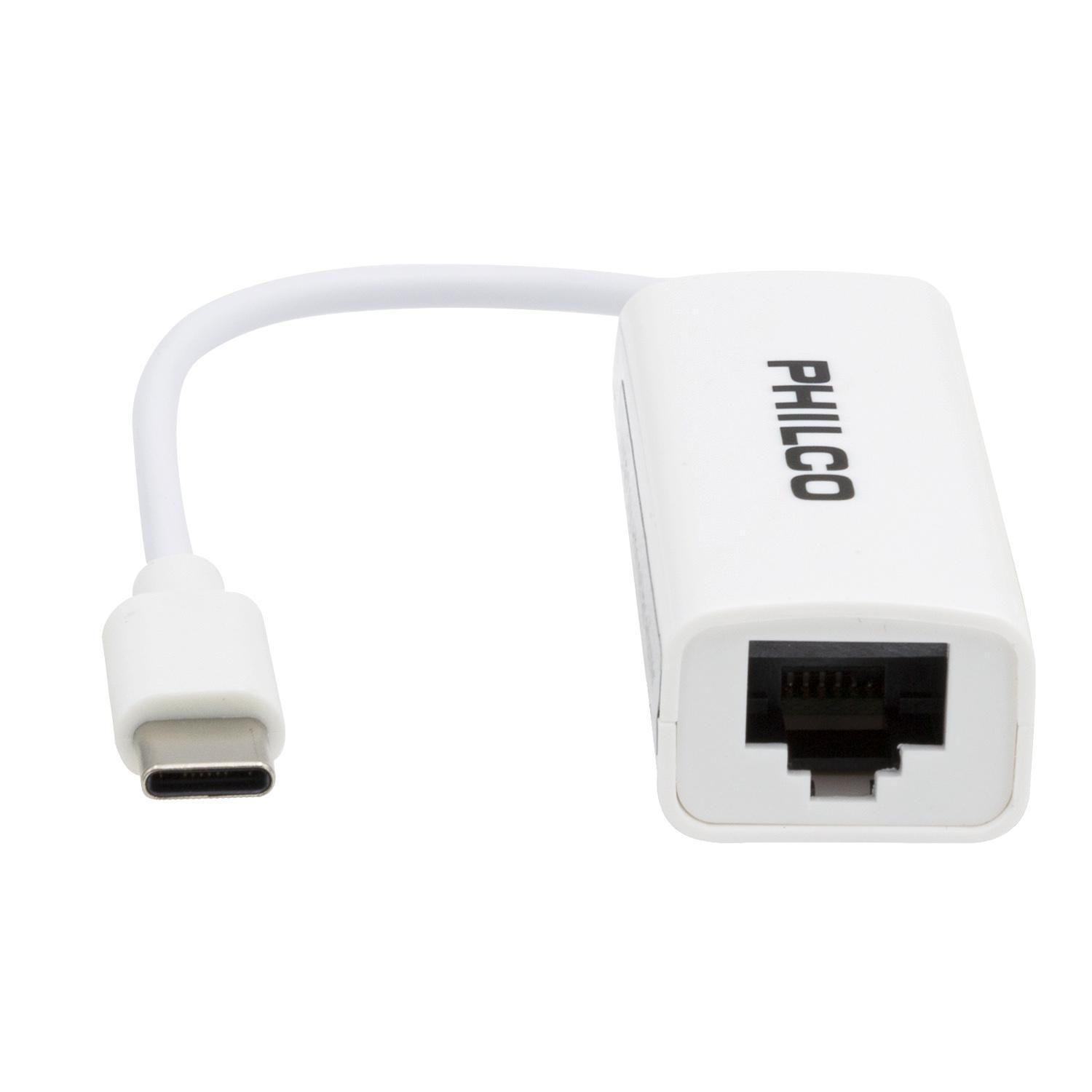 ADAPTADOR DE RED RJ45 A USB C CHIP RTL8152B PHILCO-4